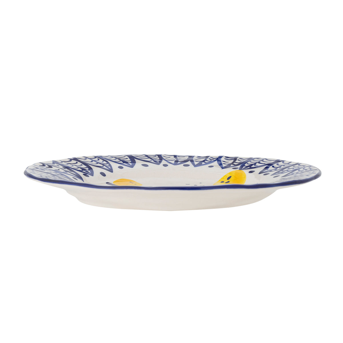Maxima Teller, Blue, Steingut in Blau präsentiert im Onlineshop von KAQTU Design AG. Teller ist von Creative Collection
