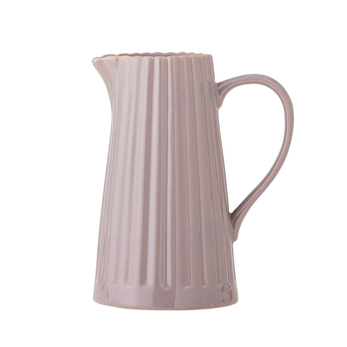 Latina Krug, Rose, Steingut in Rose präsentiert im Onlineshop von KAQTU Design AG. Wasserkrüge ist von Bloomingville