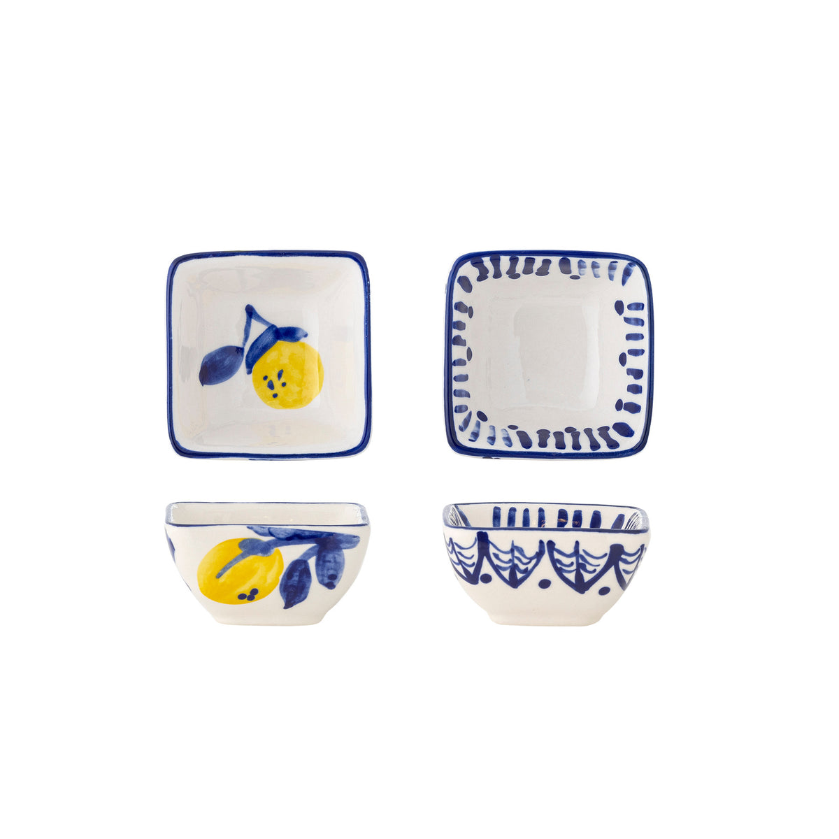 Maxima Schale, Blau, Steingut in Blau präsentiert im Onlineshop von KAQTU Design AG. Schale ist von Creative Collection