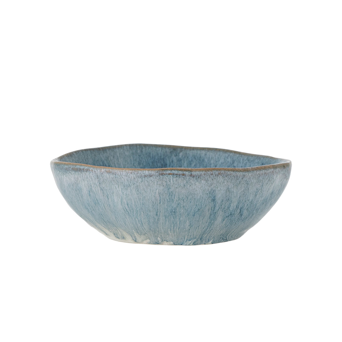 Nara Schale, Blau, Steingut in Blau präsentiert im Onlineshop von KAQTU Design AG. Schale ist von Creative Collection