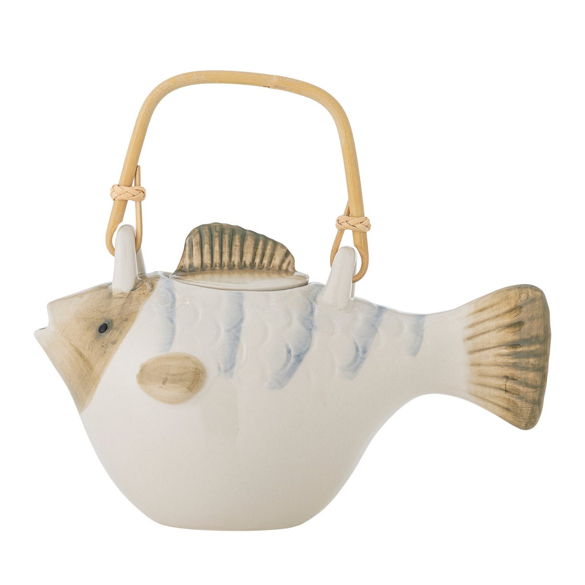 Wrenna Teekanne, Grau, Steingut in Grau präsentiert im Onlineshop von KAQTU Design AG. Teekrüge ist von Creative Collection
