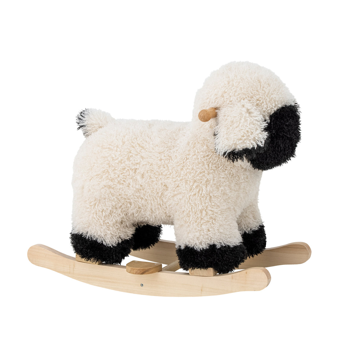 Dolly Schaukelspielzeug, Schaf, Weiss, Polyester in Weiss präsentiert im Onlineshop von KAQTU Design AG. Spielzeug ist von Bloomingville Mini