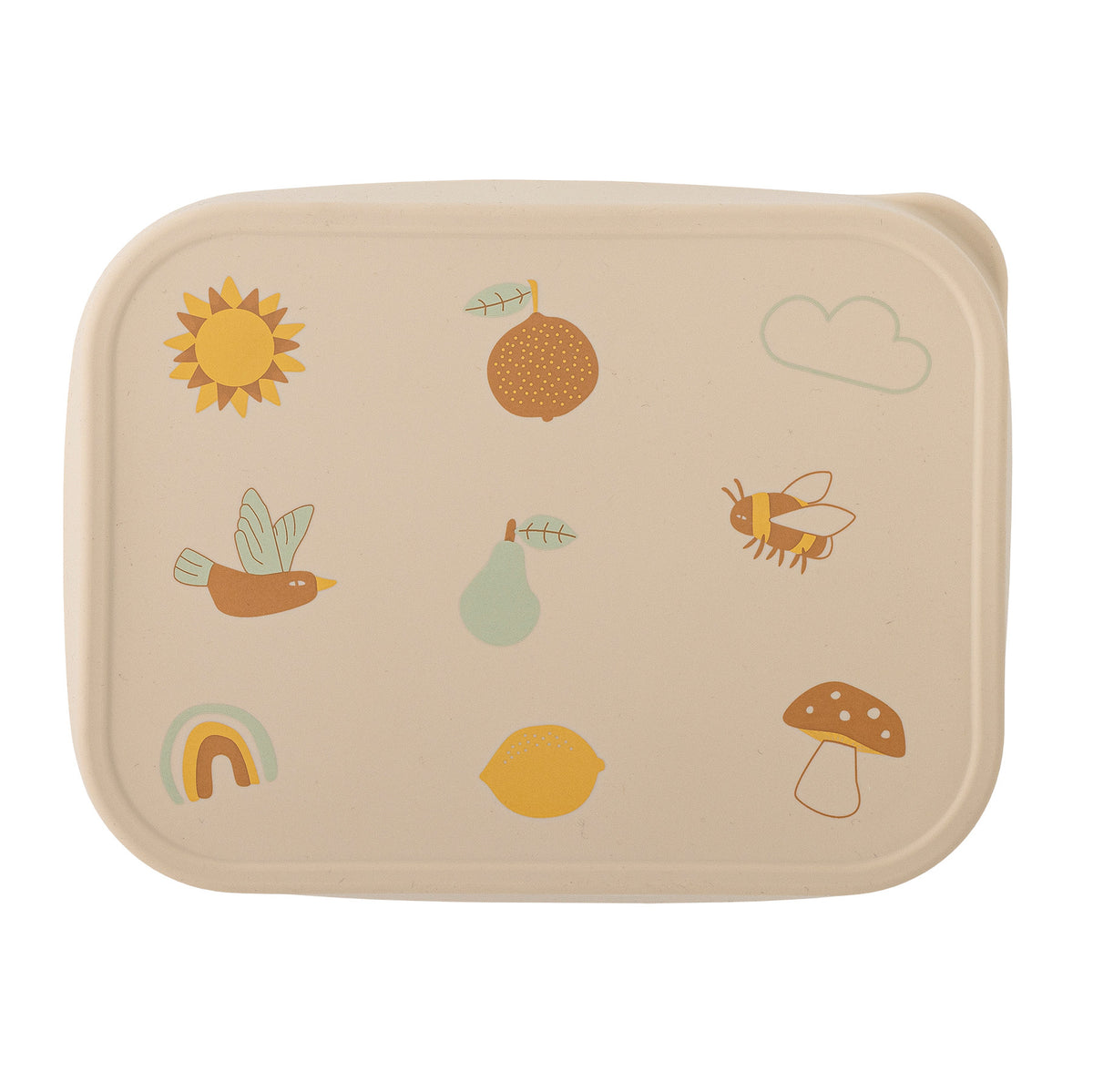 Agnes Brotdose, Natur, Edelstahl in Natur präsentiert im Onlineshop von KAQTU Design AG. Aufbewahrungsbehälter ist von Bloomingville Mini