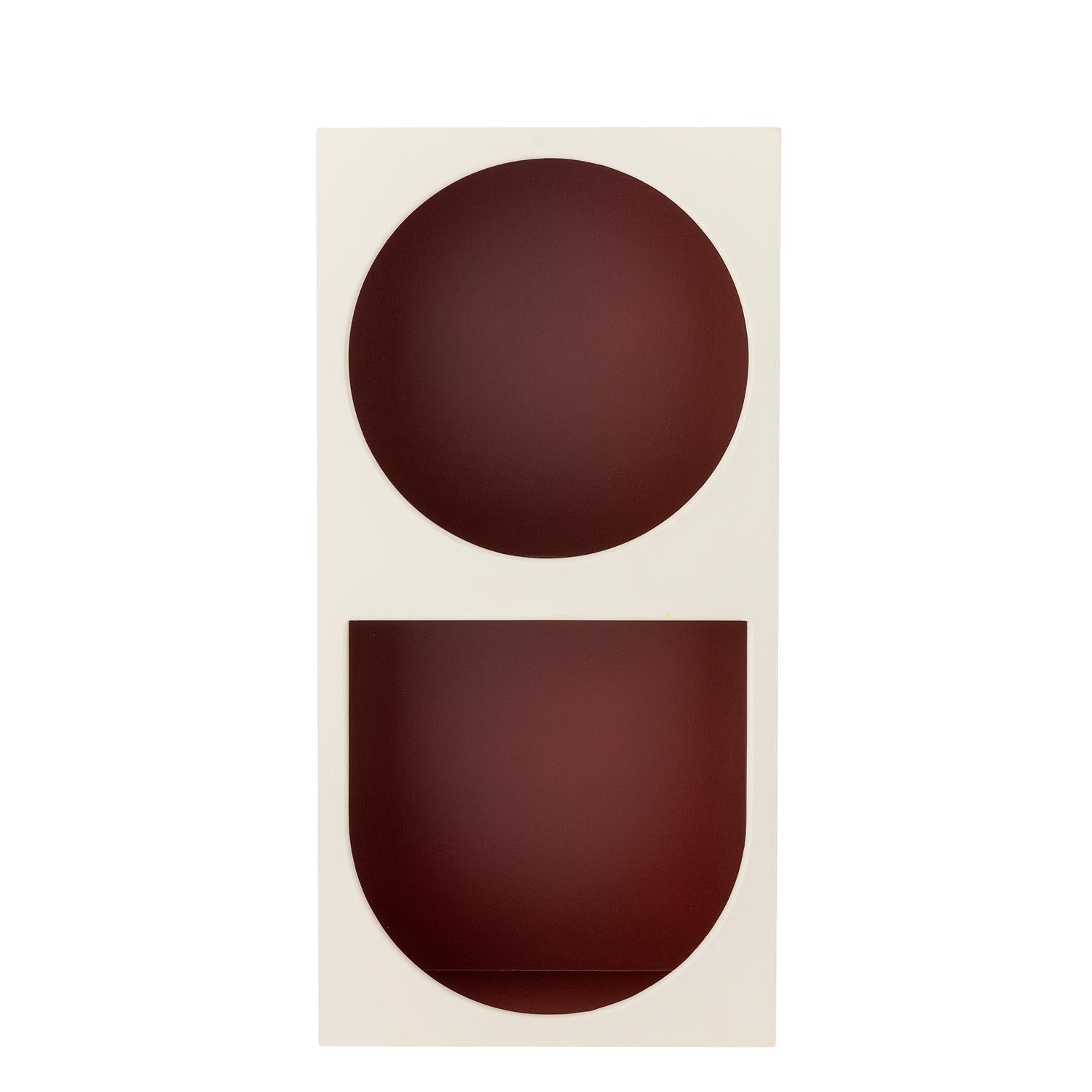 Verleihen Sie Ihrem Raum mit dem Graphia Bücherregal von Bloomingville einen modernen Akzent. Aus hochwertigem MDF in Weiß, ideal für Bücher und Deko!