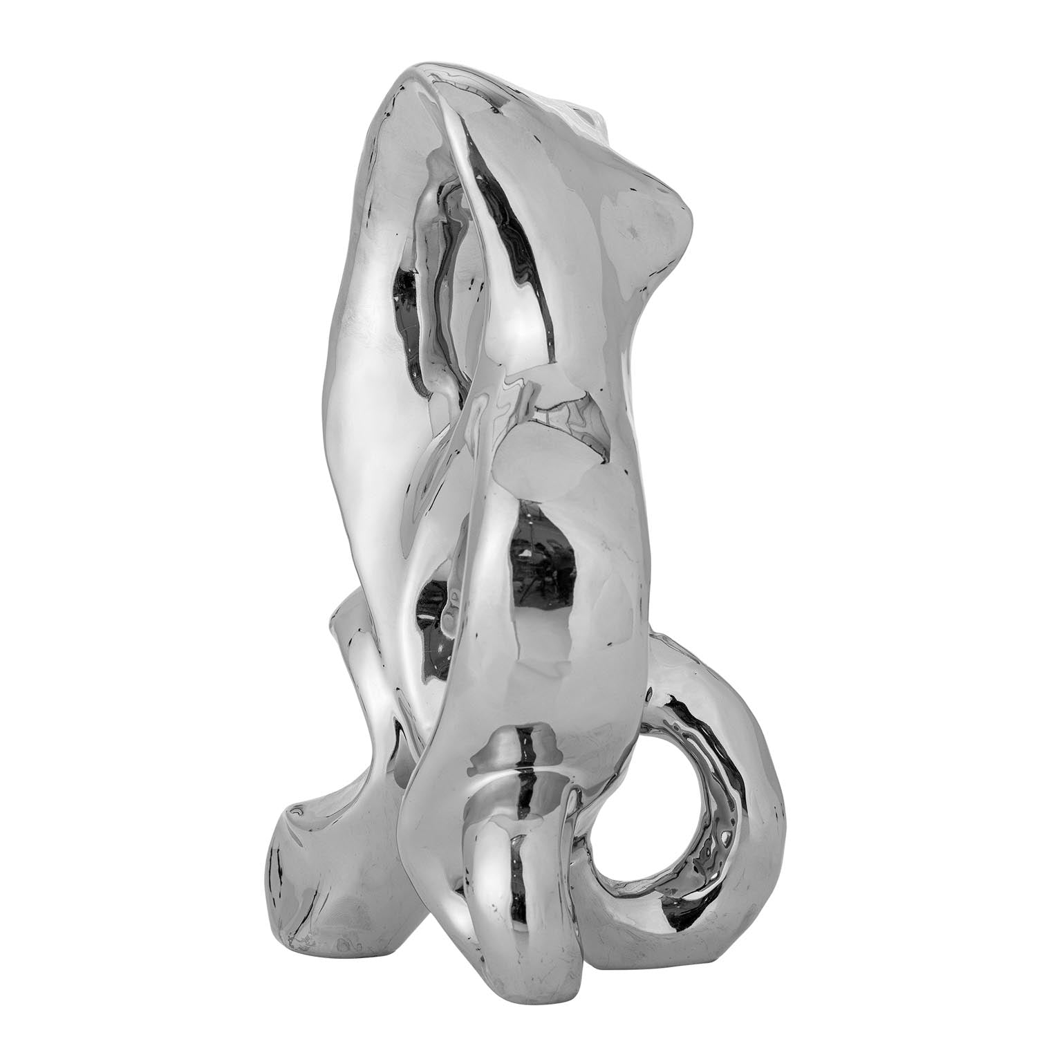 Verleihen Sie Ihrem Zuhause mit der Vinini Deko von Bloomingville in Silber einen Hauch von Luxus und Stil. Ideal für jede Einrichtung!