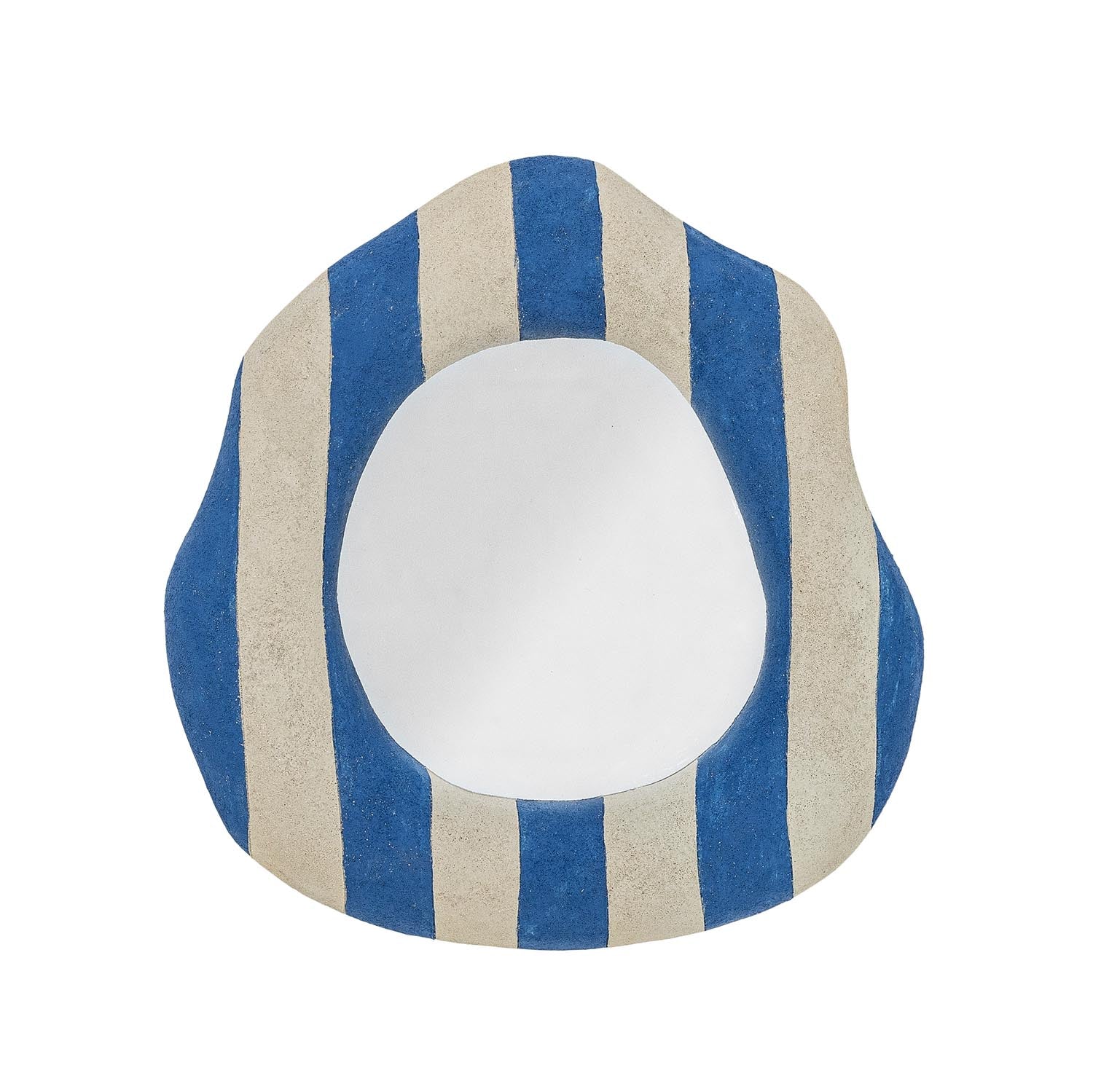 Travis Wand-Spiegel, Blau, Polyresin in Blau präsentiert im Onlineshop von KAQTU Design AG. Spiegel ist von Bloomingville