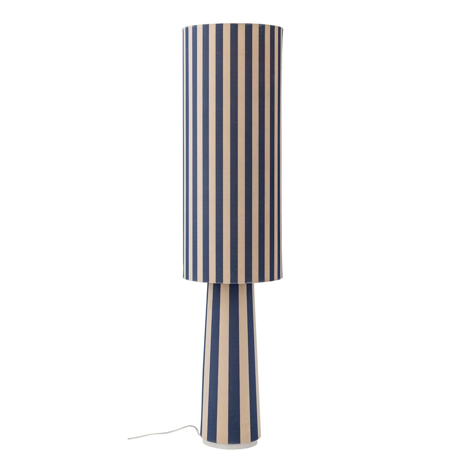 Emmie Stehlampe, Blau, Polyester in Blau präsentiert im Onlineshop von KAQTU Design AG. Stehleuchte ist von Bloomingville