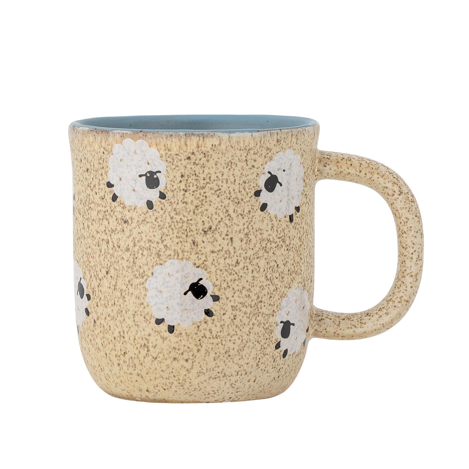 Dolly Tasse, Natur, Steingut in Natur präsentiert im Onlineshop von KAQTU Design AG. Tasse ist von Bloomingville Mini