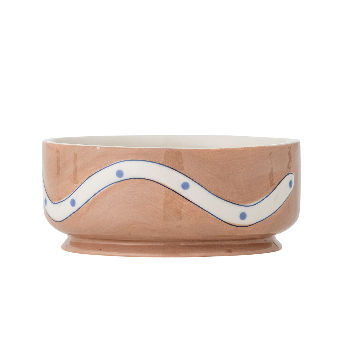 Missy Schale, Braun, Steingut in Braun präsentiert im Onlineshop von KAQTU Design AG. Schale ist von Bloomingville