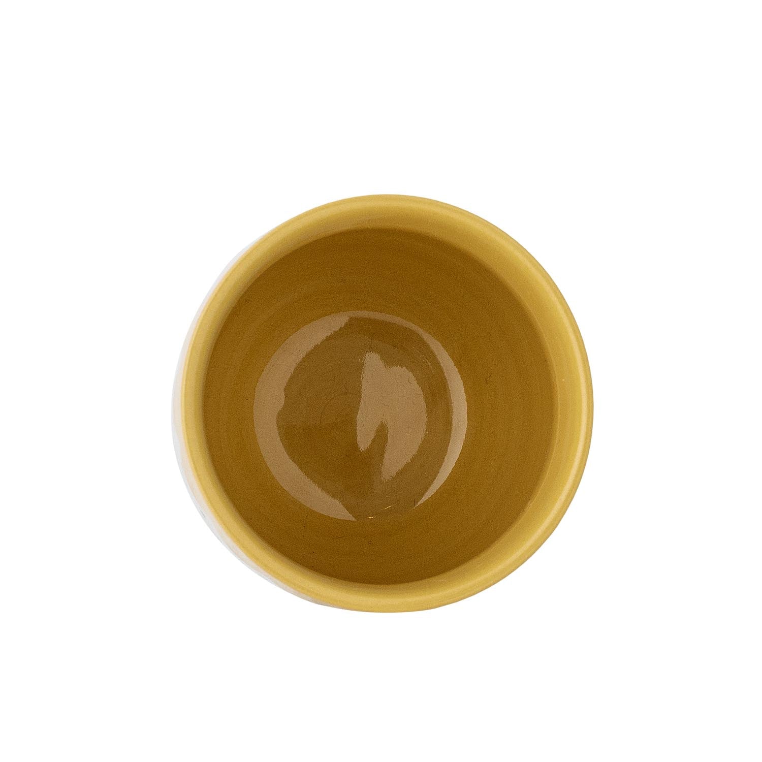 Genießen Sie Ihre Getränke aus der Celebrate Tasse von Bloomingville Mini! Ihr einzigartiges Design und die lebendige gelbe Innenseite bringen Freude in jeden Moment.