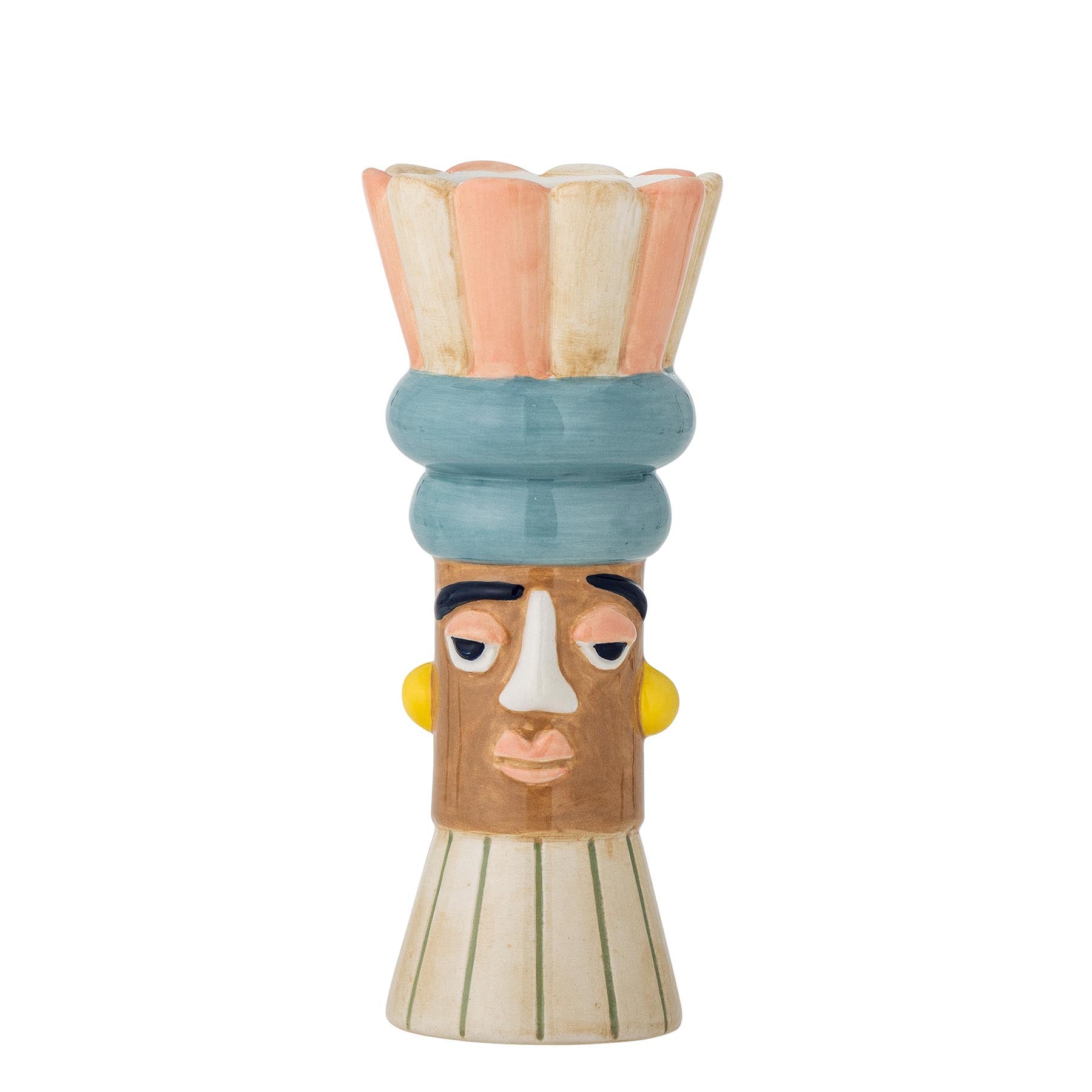 Minio Vase, Bunt, Keramik in Multi präsentiert im Onlineshop von KAQTU Design AG. Vase ist von Bloomingville