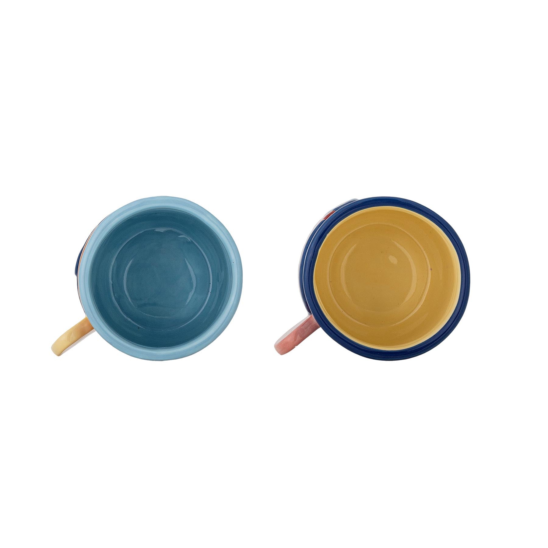 Willy Tasse, Bunt, Steingut in Multi präsentiert im Onlineshop von KAQTU Design AG. Tasse ist von Bloomingville