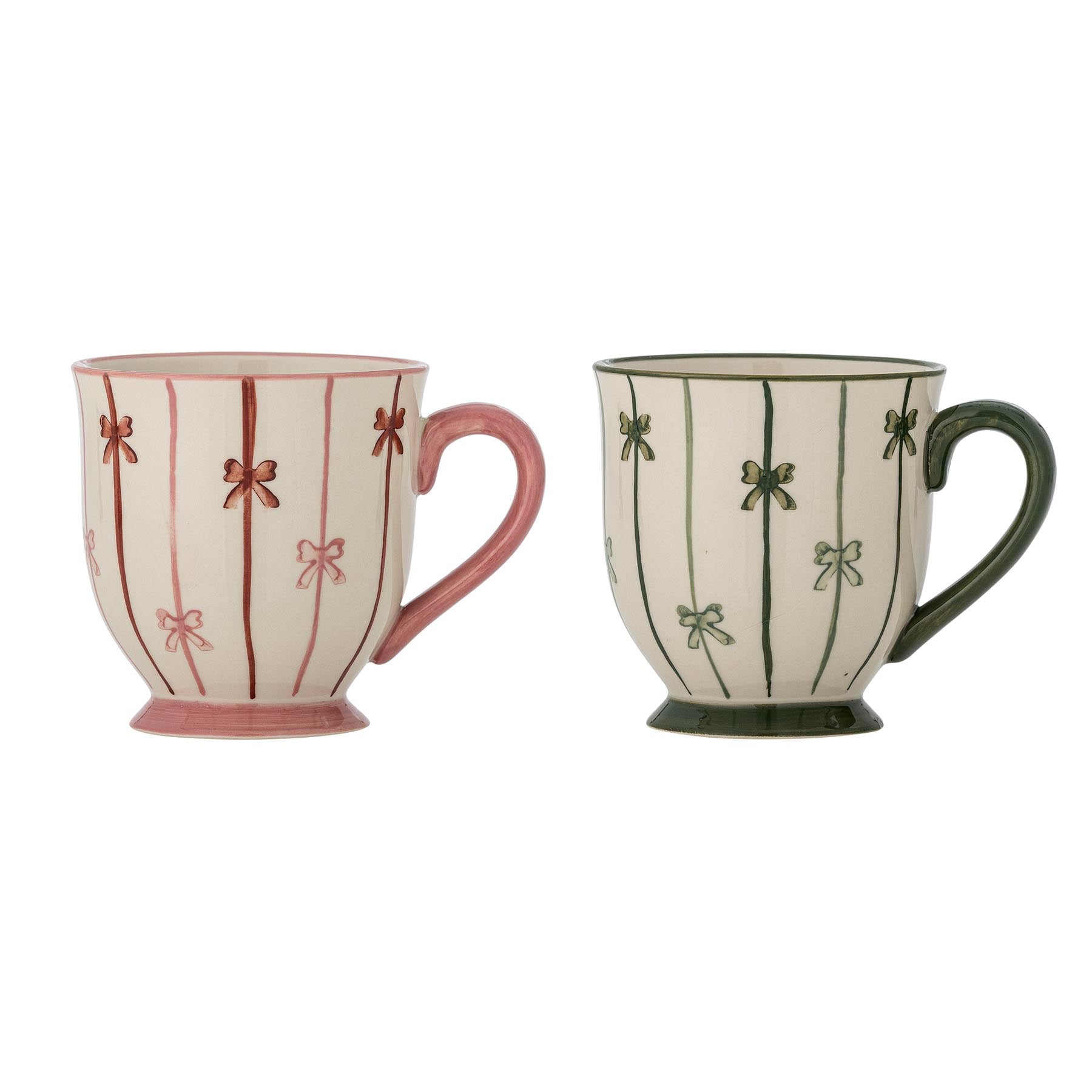 Hope Becher, Bunt, Steingut in Multi präsentiert im Onlineshop von KAQTU Design AG. Tasse ist von Bloomingville