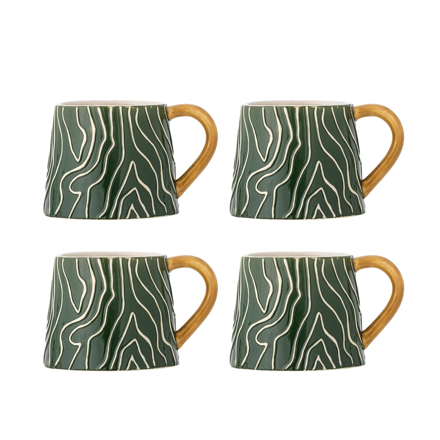 Woodsby Tasse, Bunt, Steingut in Multi präsentiert im Onlineshop von KAQTU Design AG. Tasse ist von Bloomingville