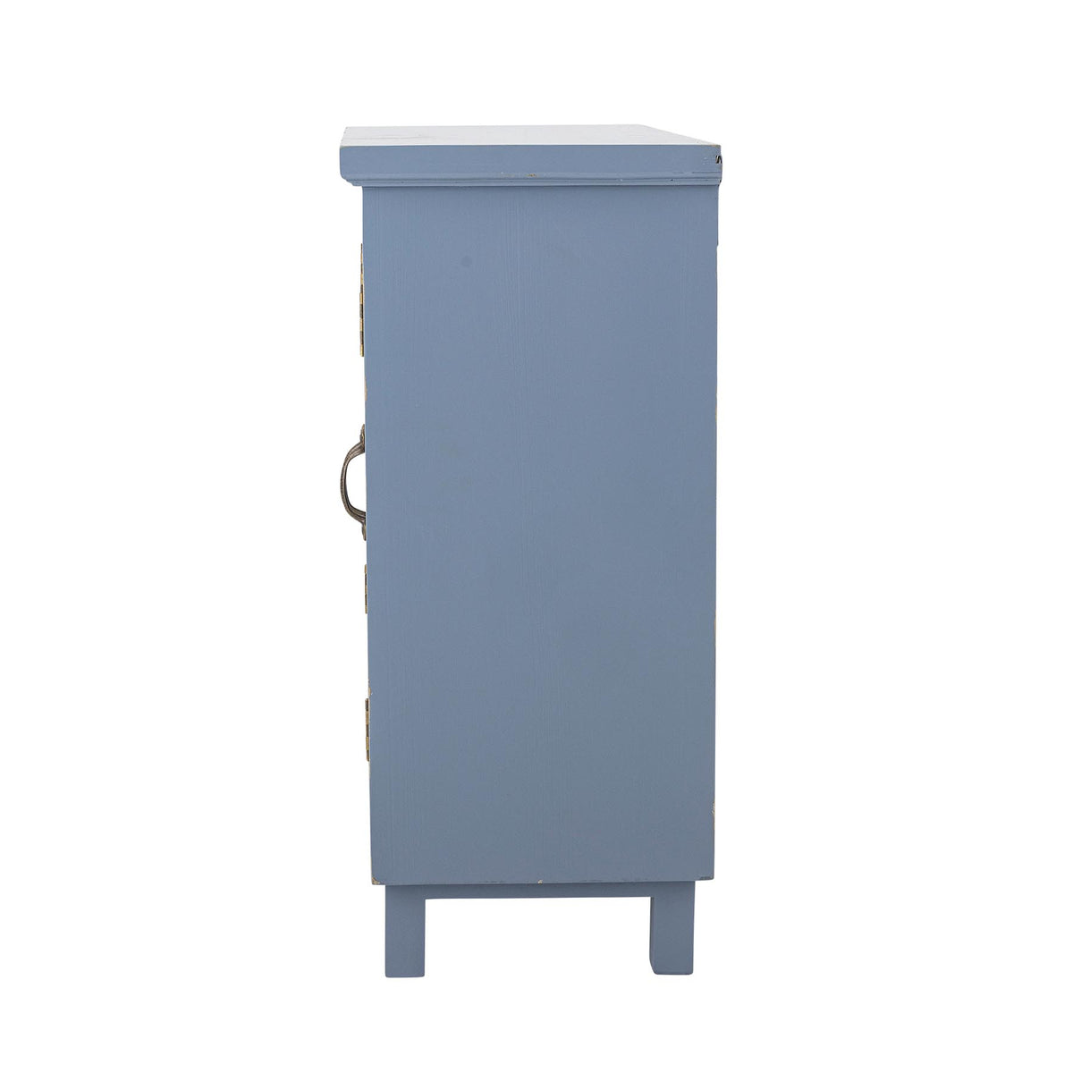 Hazem Kabinett, Blau, Tannenholz in Blue präsentiert im Onlineshop von KAQTU Design AG. Cabinet ist von Creative Collection