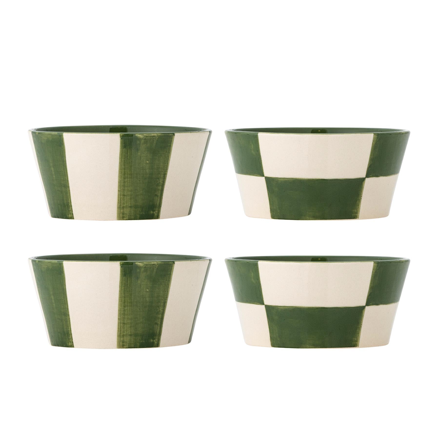 Floki Schale, Grün, Steingut in Green präsentiert im Onlineshop von KAQTU Design AG. Schale ist von Bloomingville