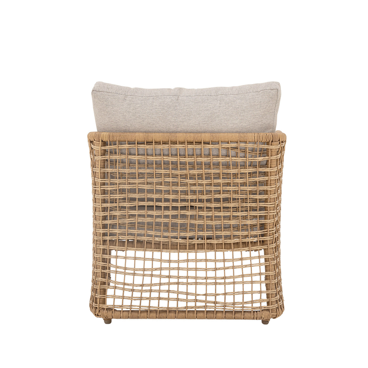 Penzano Loungesessel, Natur, Polyrattan in Natur präsentiert im Onlineshop von KAQTU Design AG. Outdoor-Sessel mit Armlehnen ist von Bloomingville