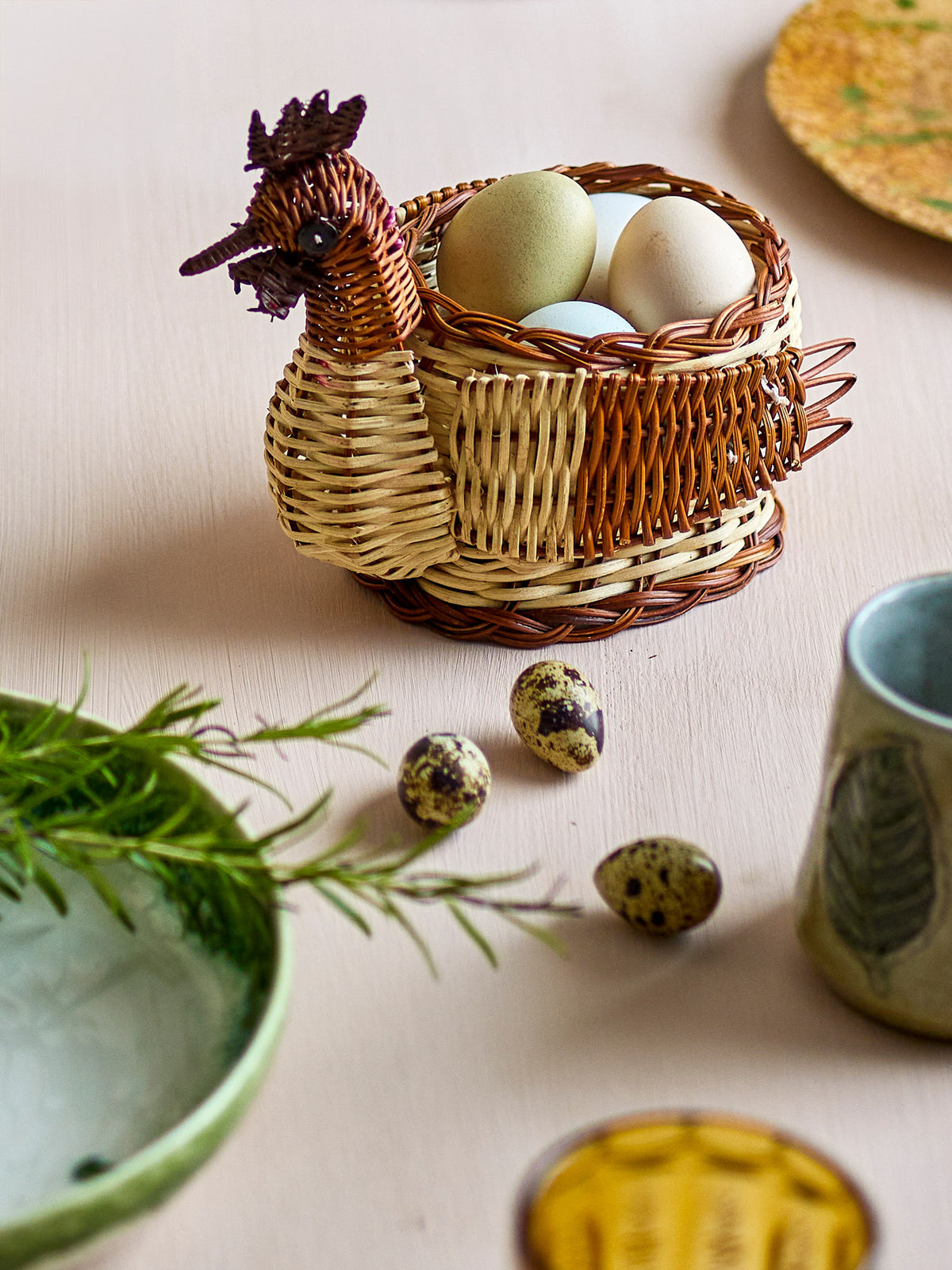 Marsha Korb, Braun, Farn in Braun präsentiert im Onlineshop von KAQTU Design AG. Aufbewahrungskorb ist von Creative Collection