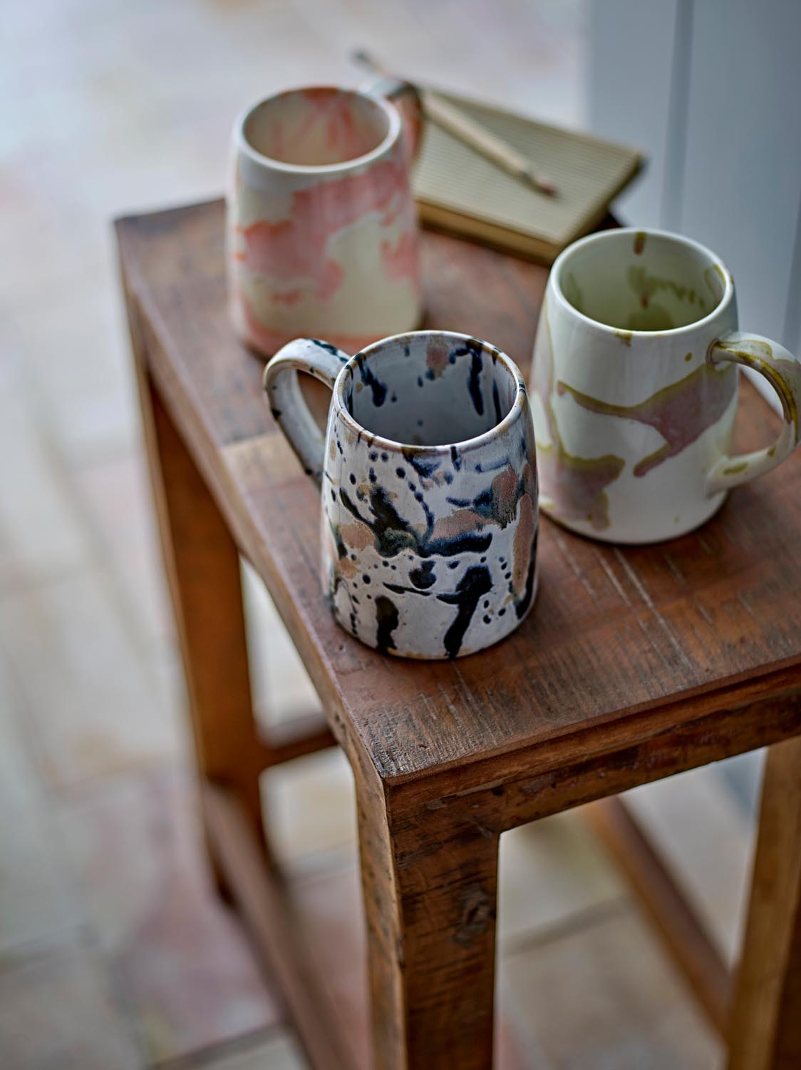 Galen Beistelltisch, Braun, Recyceltes Holz in Brown präsentiert im Onlineshop von KAQTU Design AG. Standregal ist von Creative Collection