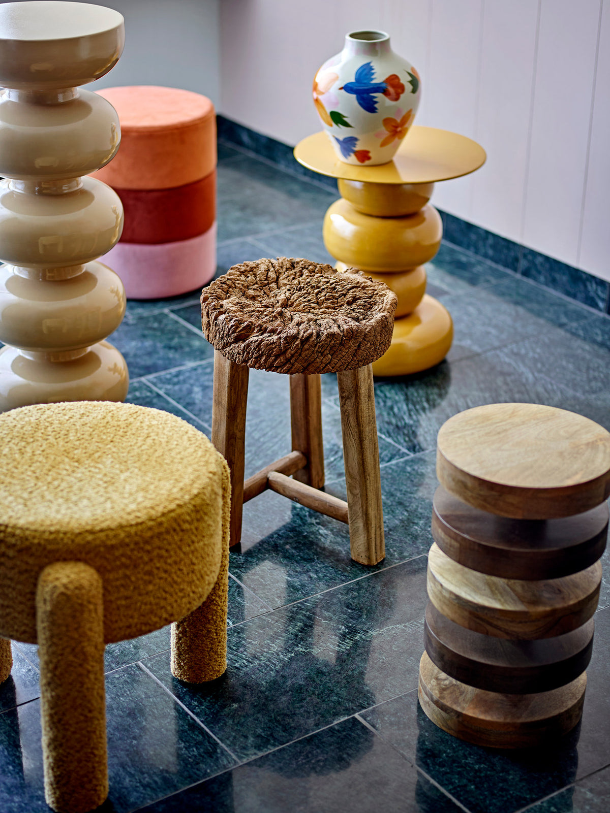 Franka Beistelltisch, Braun, FSC 100%® Mango in Braun präsentiert im Onlineshop von KAQTU Design AG. Beistelltisch ist von Bloomingville