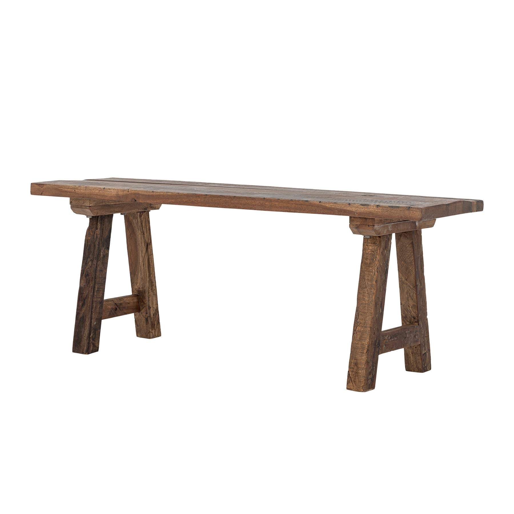 Brosse Bank, Braun, Recyceltes Holz in Brown präsentiert im Onlineshop von KAQTU Design AG. Sitzbank ist von Creative Collection