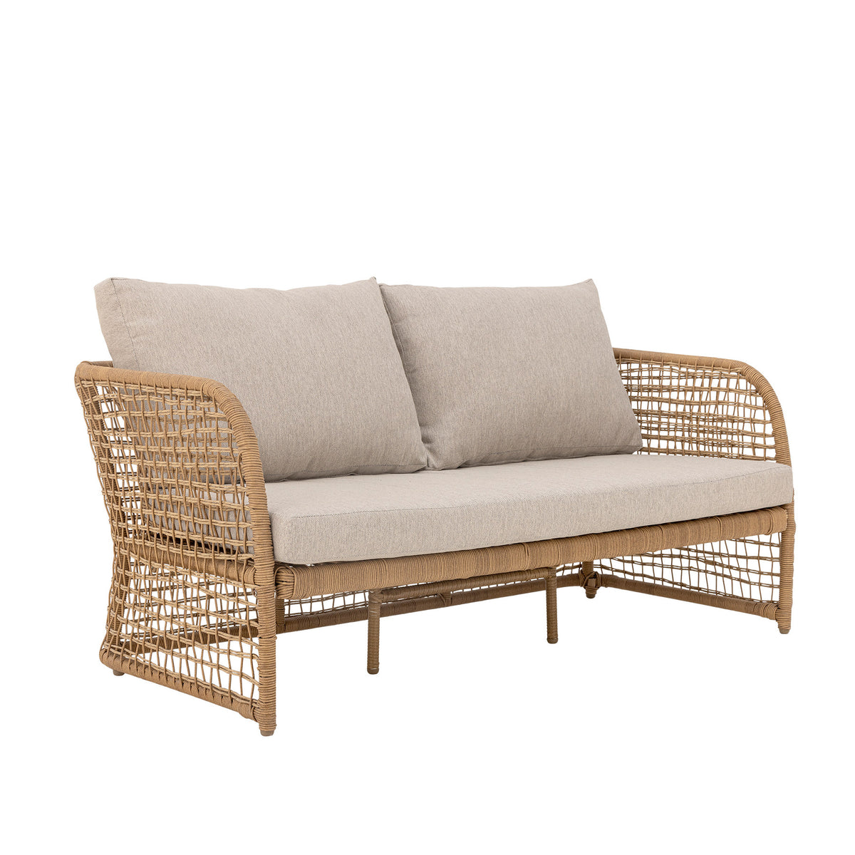 Penzano Sofa, Natur, Polyrattan in Natur präsentiert im Onlineshop von KAQTU Design AG. Lounge Sofa ist von Bloomingville
