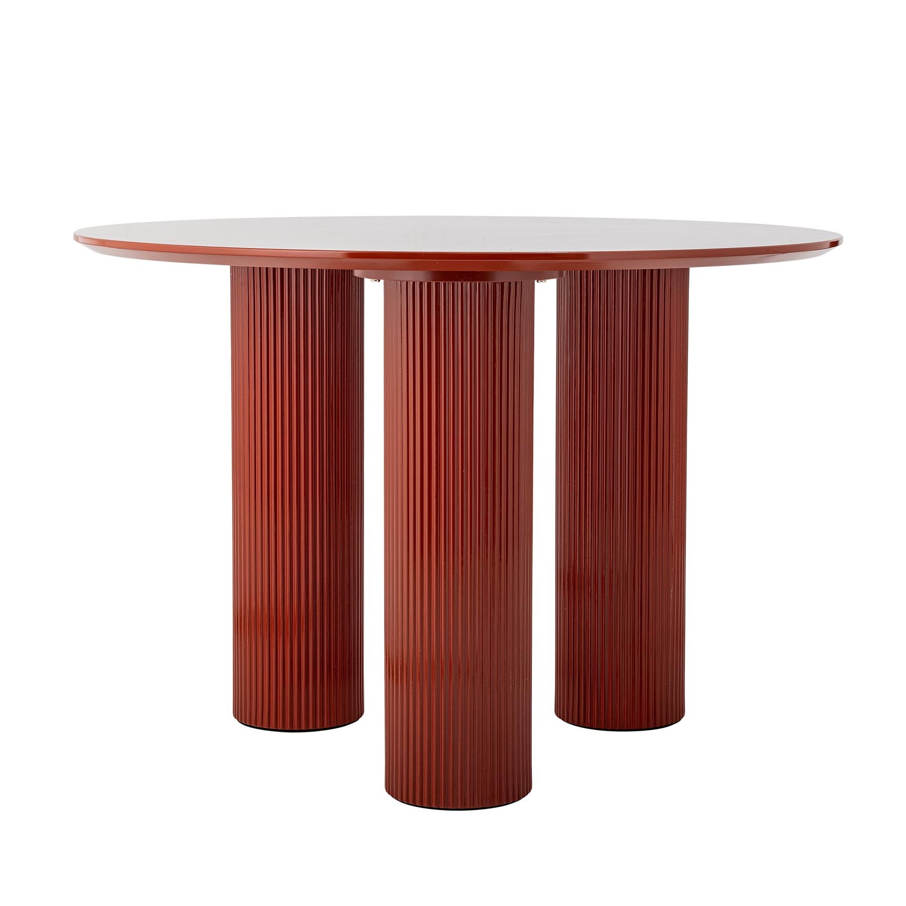 Della Esstisch, Rot, FSC®100%, MDF in Red präsentiert im Onlineshop von KAQTU Design AG. Esstisch ist von Bloomingville