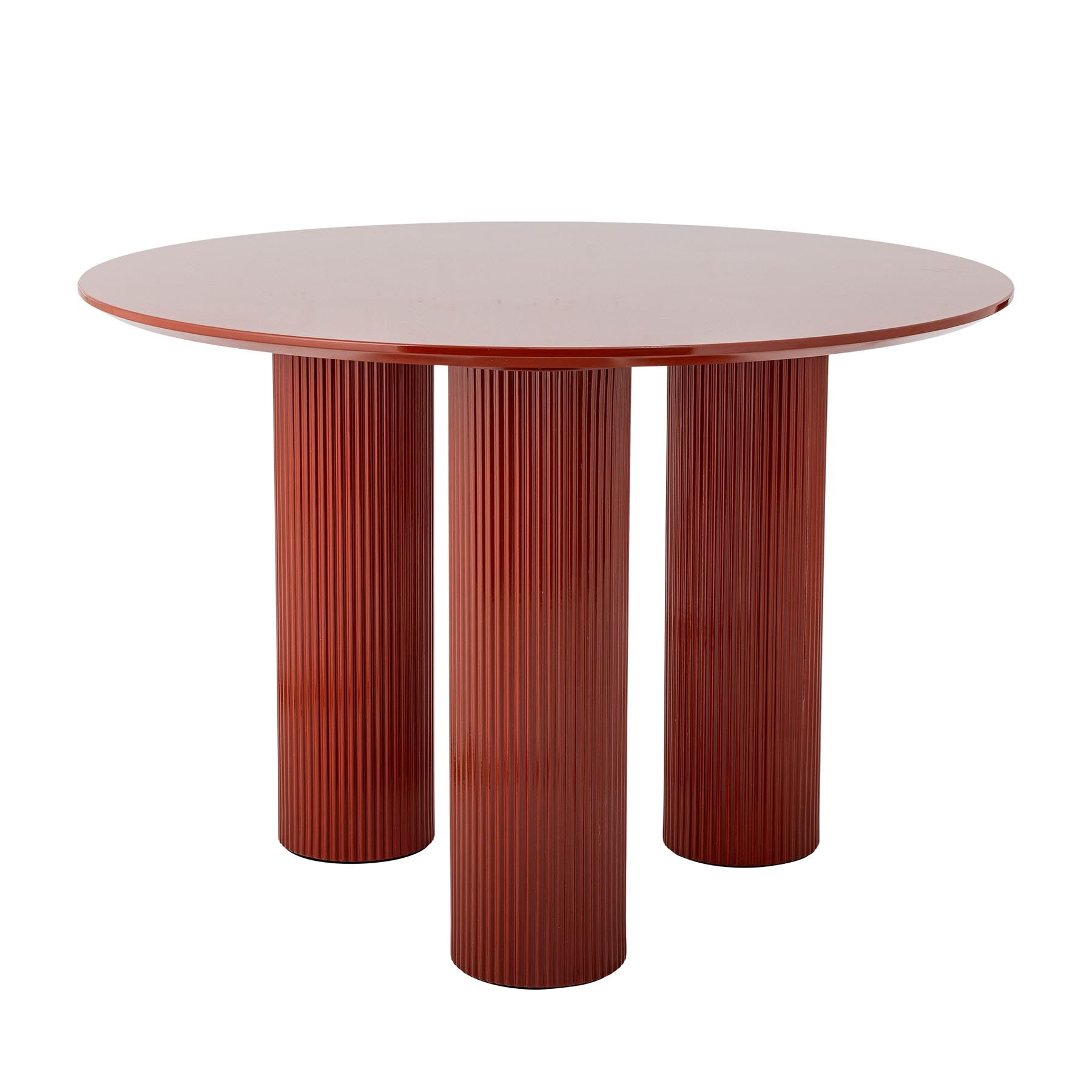 Della Esstisch, Rot, FSC®100%, MDF in Red präsentiert im Onlineshop von KAQTU Design AG. Esstisch ist von Bloomingville