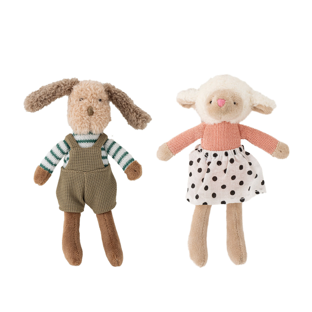 Sol & Teo Puppe, Braun, Baumwolle in Braun präsentiert im Onlineshop von KAQTU Design AG. Zelt Kids ist von Bloomingville Mini