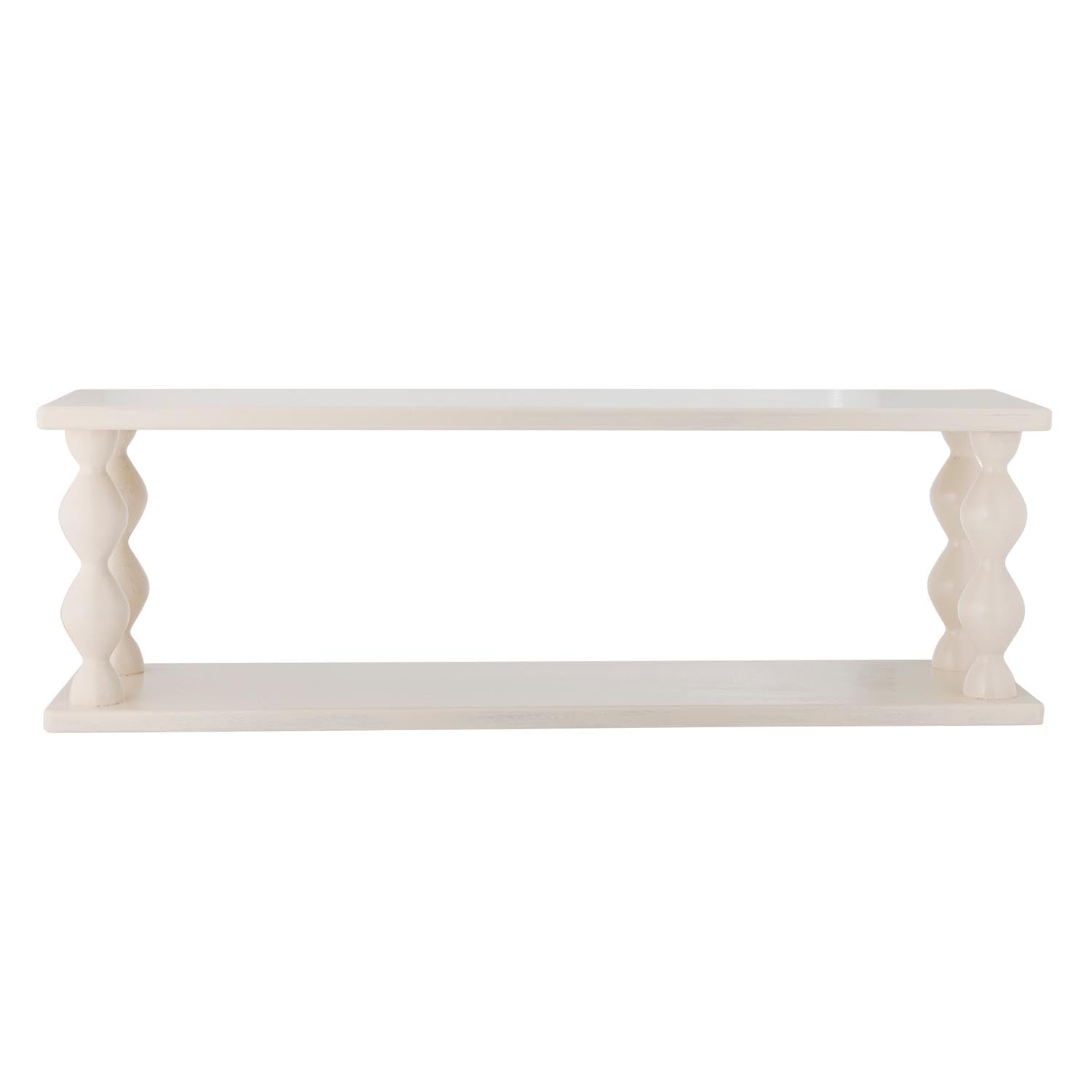 Salino Regal, Weiss, MDF in Weiss präsentiert im Onlineshop von KAQTU Design AG. Wandregal ist von Bloomingville