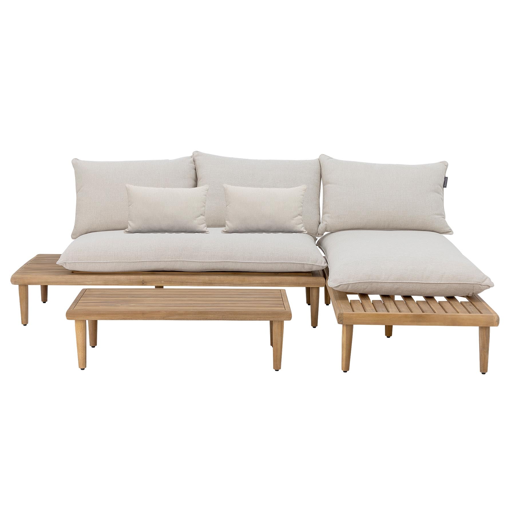 Cesano Lounge-set, Natur, FSC®100%, Acacia in Nature präsentiert im Onlineshop von KAQTU Design AG. 2er Sofa ist von Bloomingville