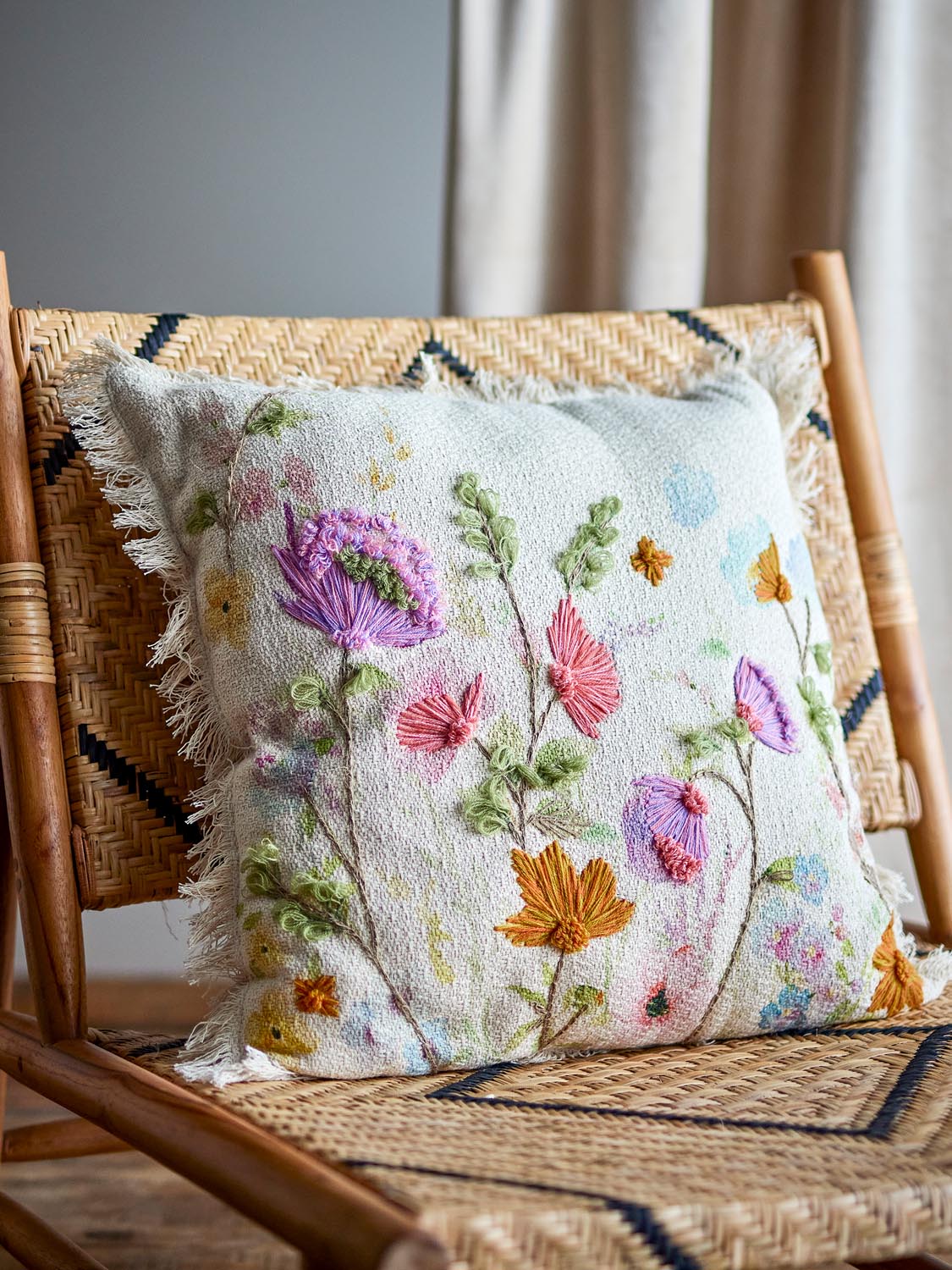 Pogni Kissen, Natur, Baumwolle in Nature präsentiert im Onlineshop von KAQTU Design AG. Deko Kissenbezug ist von Creative Collection