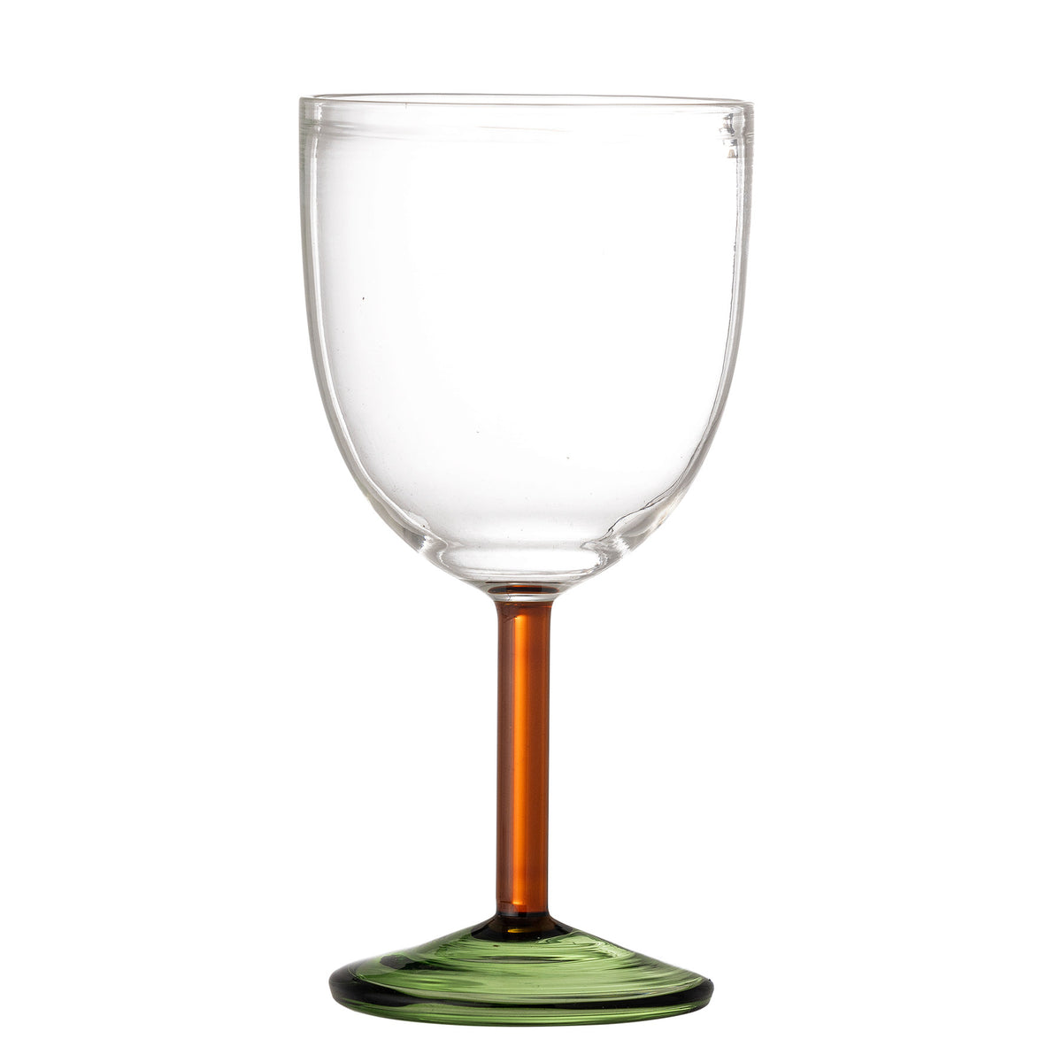 Martine Weinglas, Grün, Glas in Grün präsentiert im Onlineshop von KAQTU Design AG. Universal Weingläser ist von Bloomingville