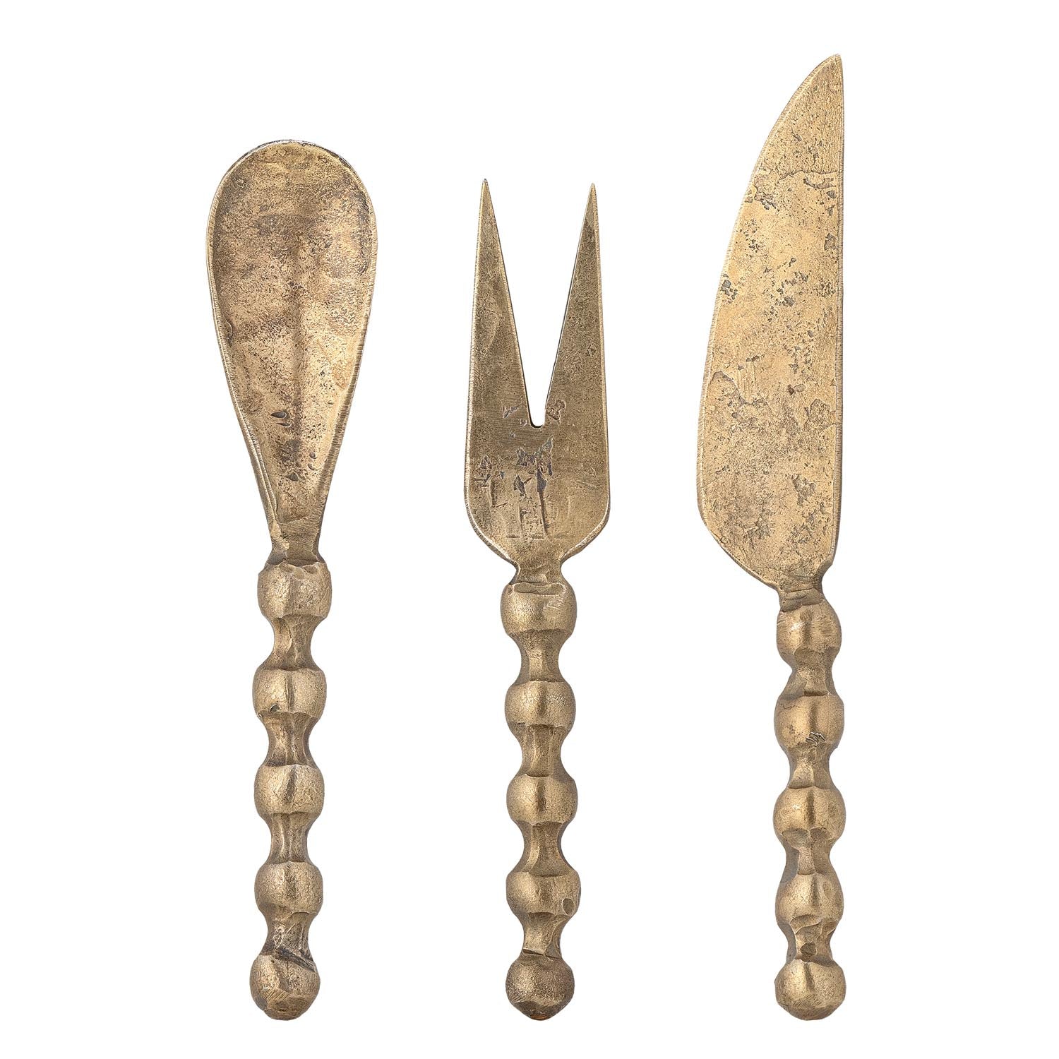 Haolin Käse-Utensilien, Brass, Metall in Messing präsentiert im Onlineshop von KAQTU Design AG. Käsezubehör ist von Bloomingville