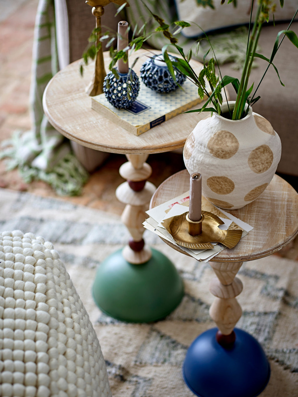 Fabius Kerzenhalter, Brass, Metall in Messing präsentiert im Onlineshop von KAQTU Design AG. Kerzenständer ist von Creative Collection