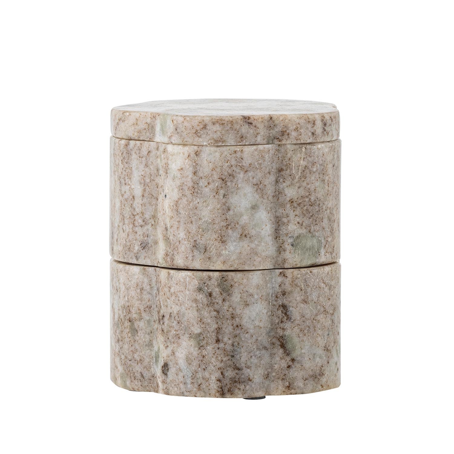 Nezli Gefäss mit Deckel, Natur, Marmor in Natur präsentiert im Onlineshop von KAQTU Design AG. Kanne ist von Bloomingville