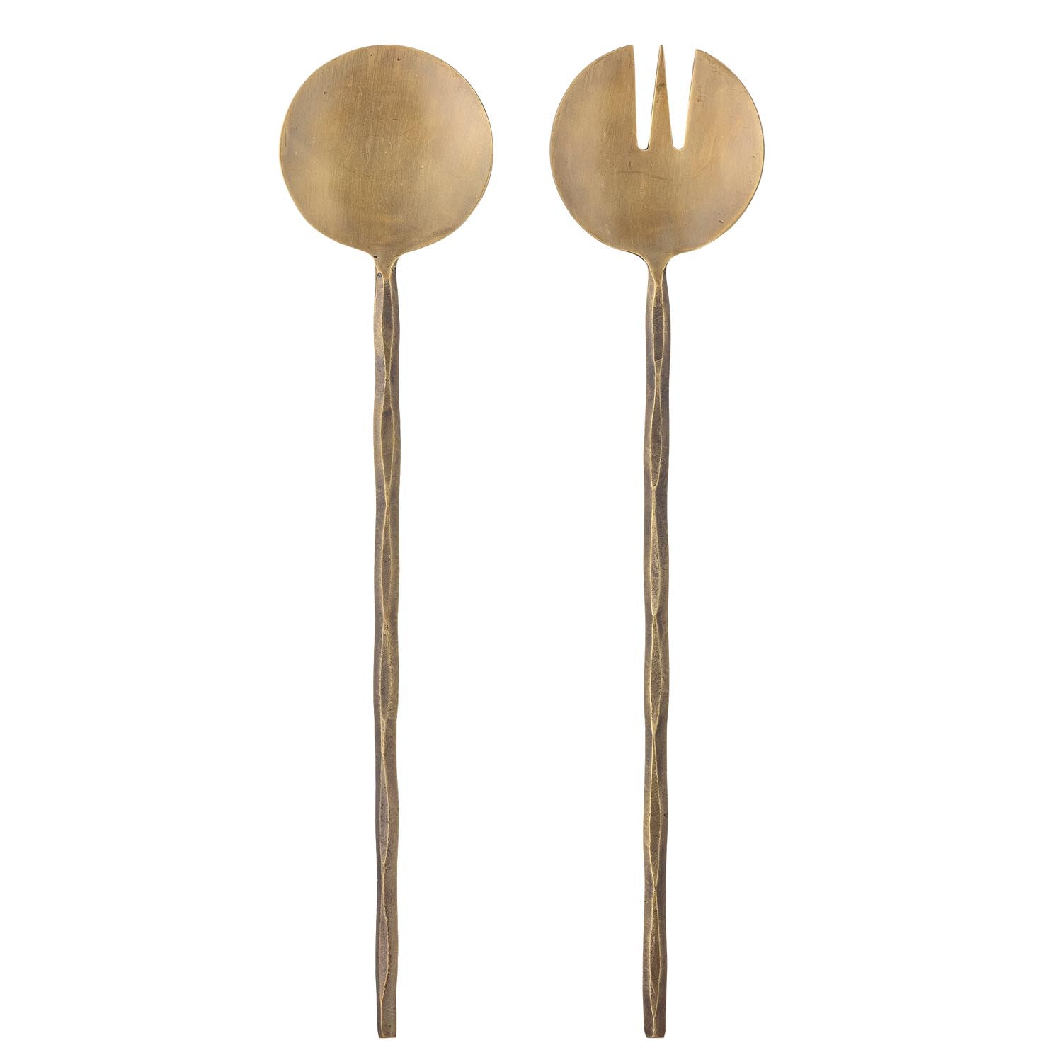 Gaith Salatbesteck, Brass, Messing in Messing präsentiert im Onlineshop von KAQTU Design AG. Käsezubehör ist von Bloomingville
