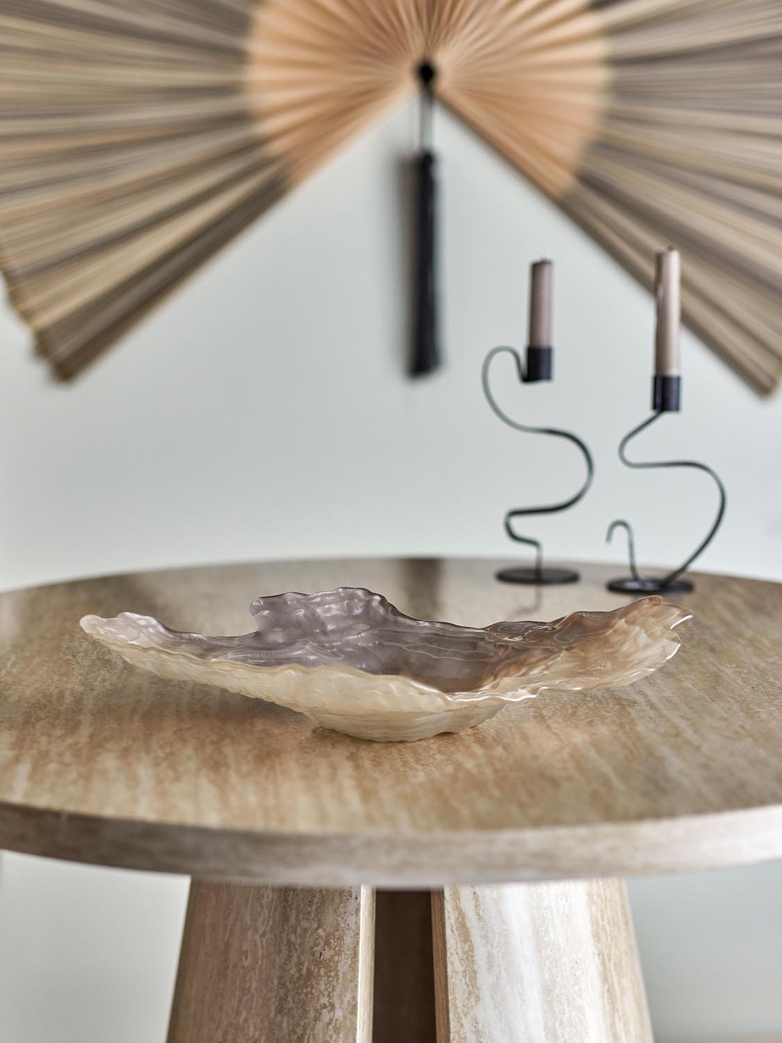 Aiku Schale, Natur, Glas in Nature präsentiert im Onlineshop von KAQTU Design AG. Schale ist von Bloomingville