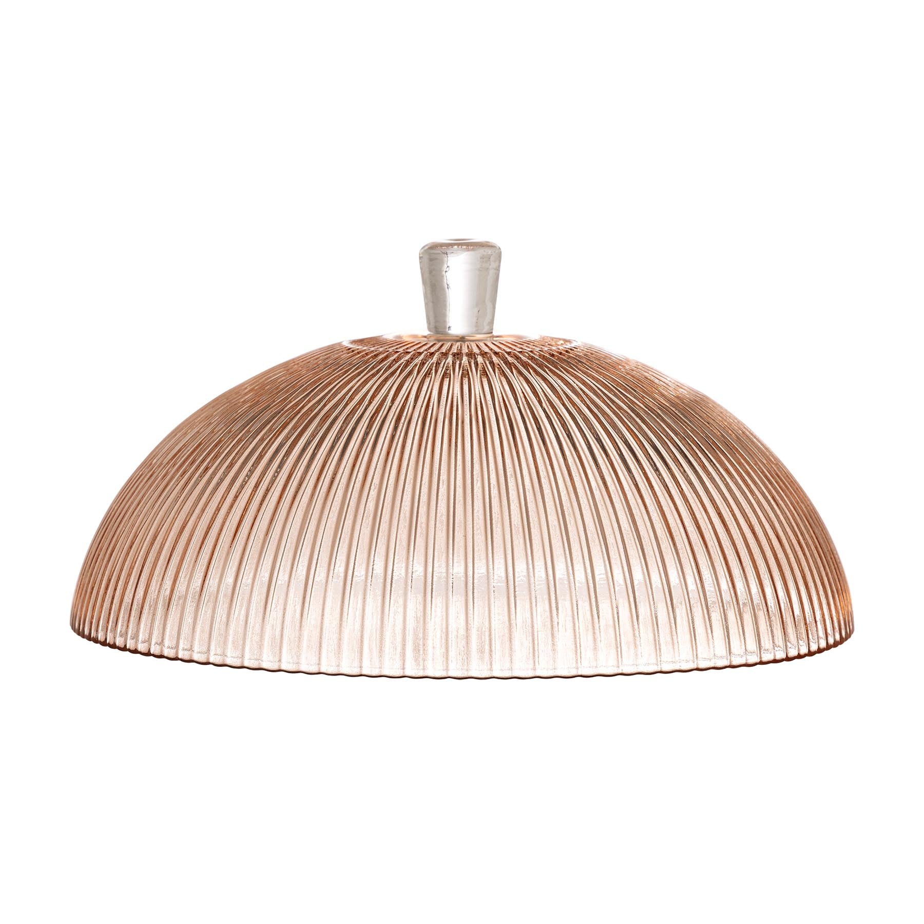 Tayo Kuchenteller mit Glocke, Bunt, Glas in Multi präsentiert im Onlineshop von KAQTU Design AG. Tablett ist von Bloomingville