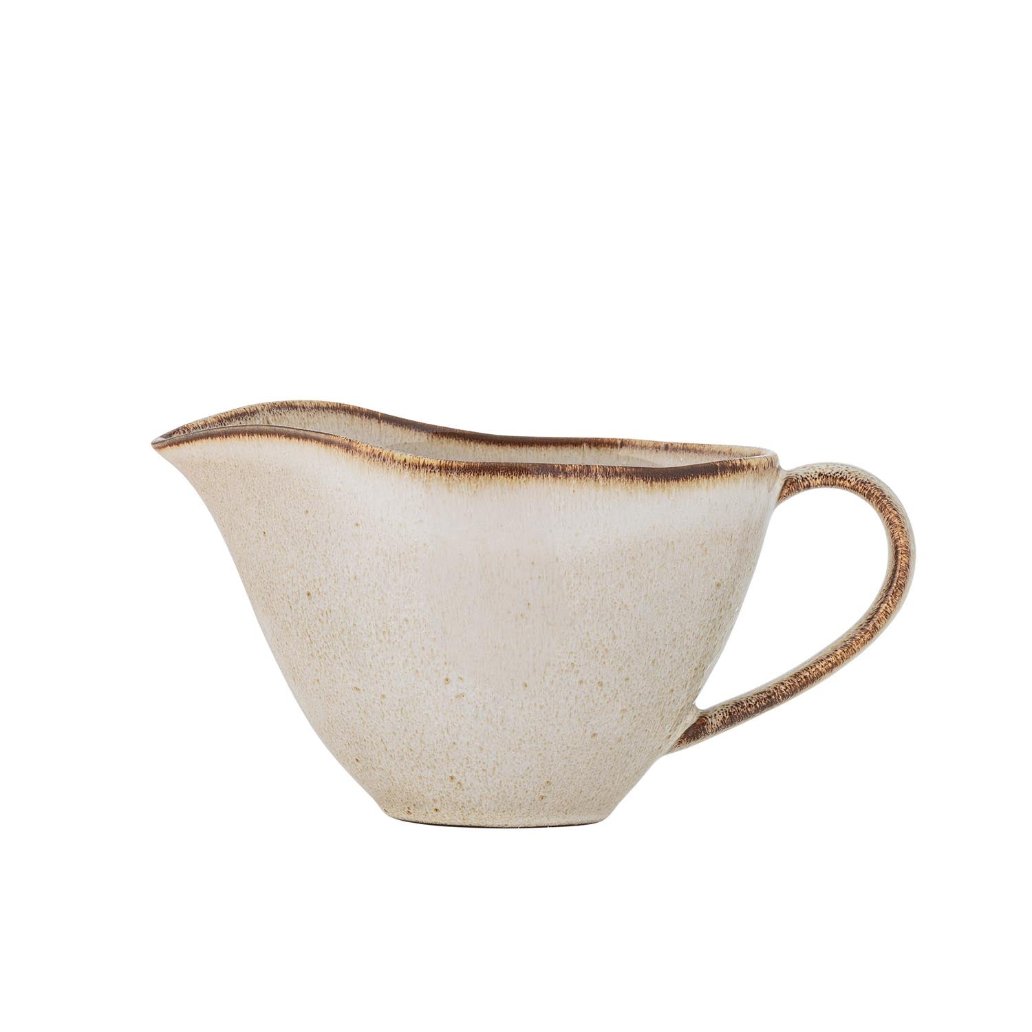 Sandrine Sauciere, Natur, Steingut in Natur präsentiert im Onlineshop von KAQTU Design AG. Aufbewahrungsdose ist von Bloomingville