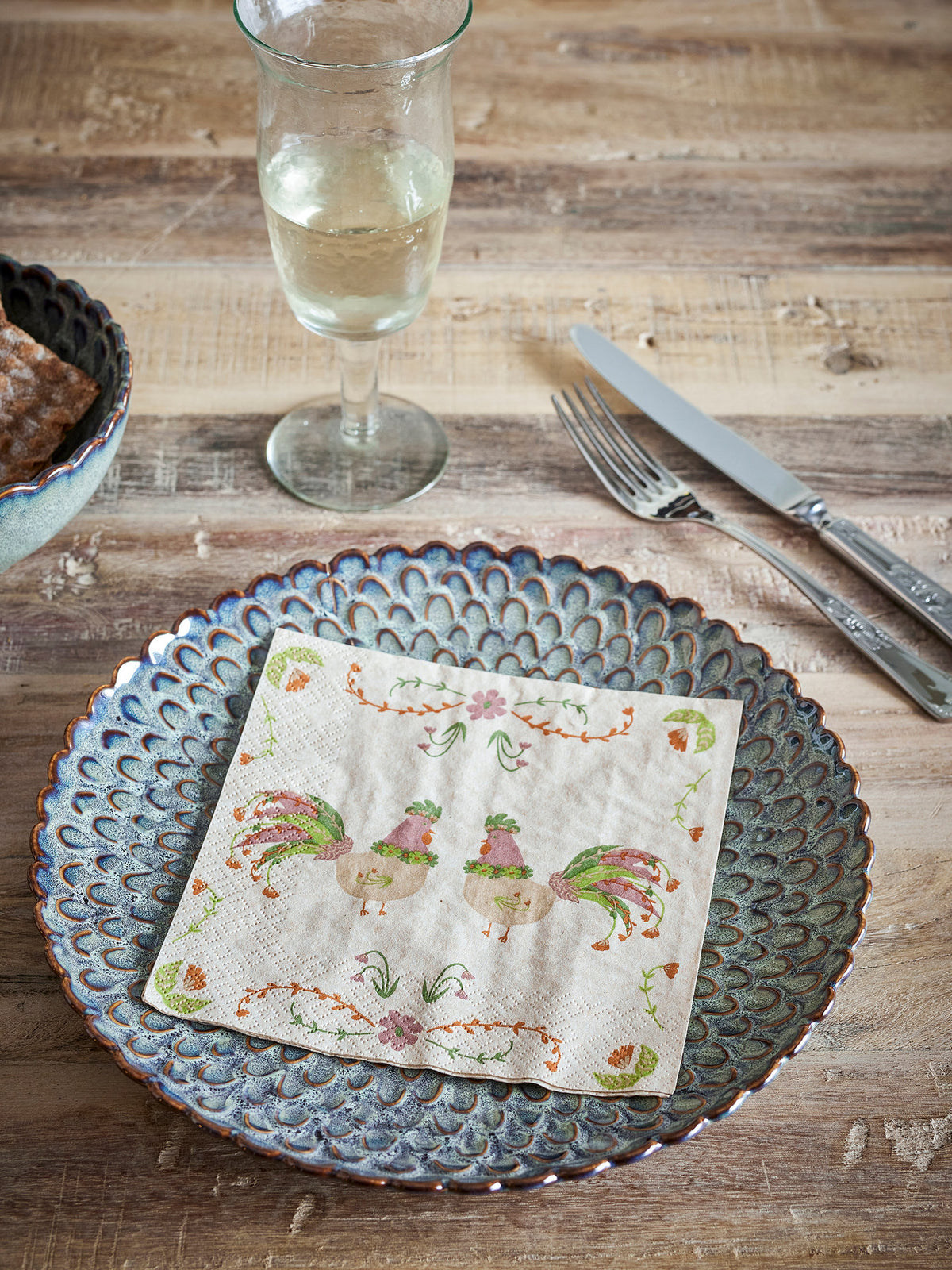 Joshua Serviette, Grün, FSC® Recycled, Papier in Grün präsentiert im Onlineshop von KAQTU Design AG. Servietten ist von Creative Collection