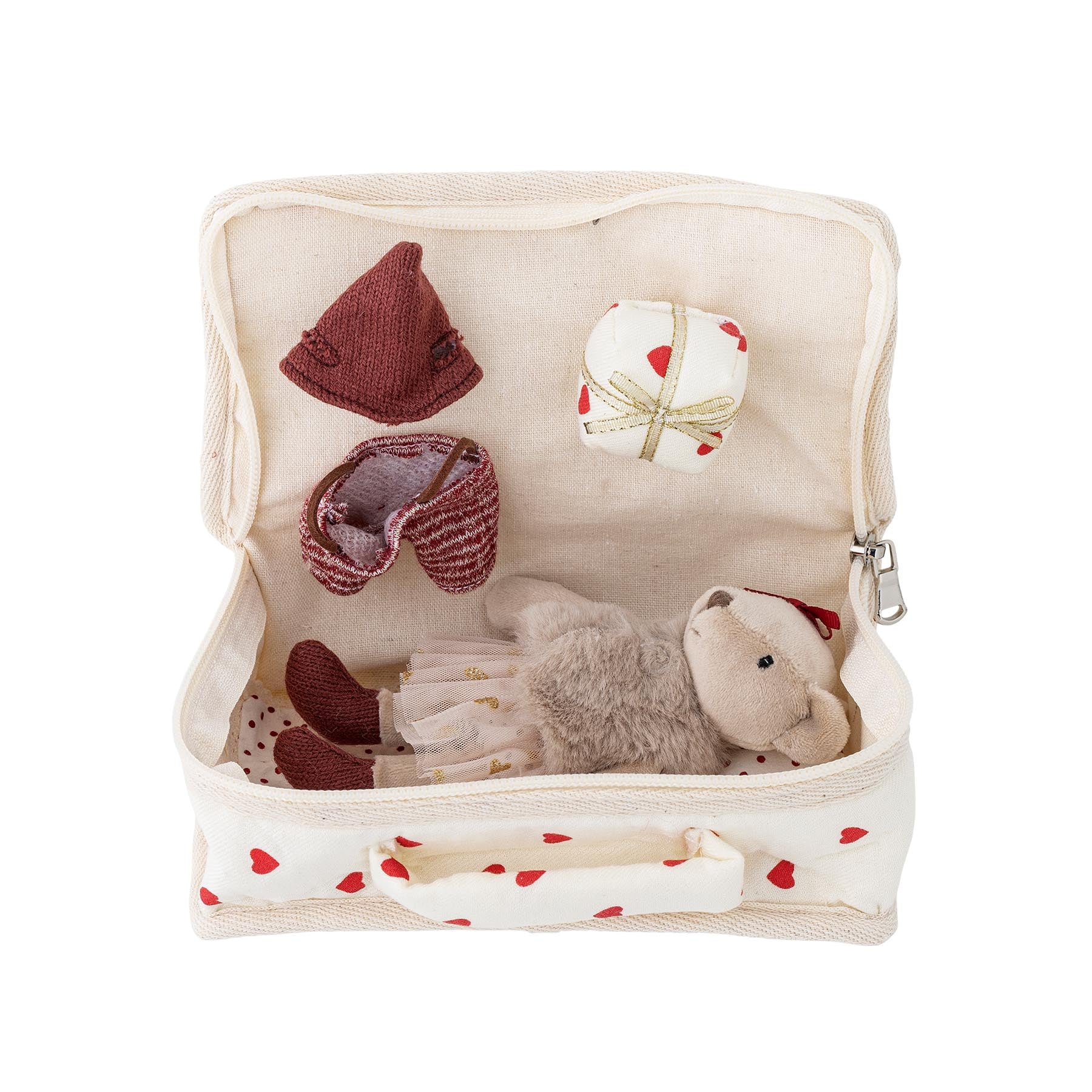 Lara Puppe, Bunt, Baumwolle in Multi präsentiert im Onlineshop von KAQTU Design AG. Zelt Kids ist von Bloomingville Mini