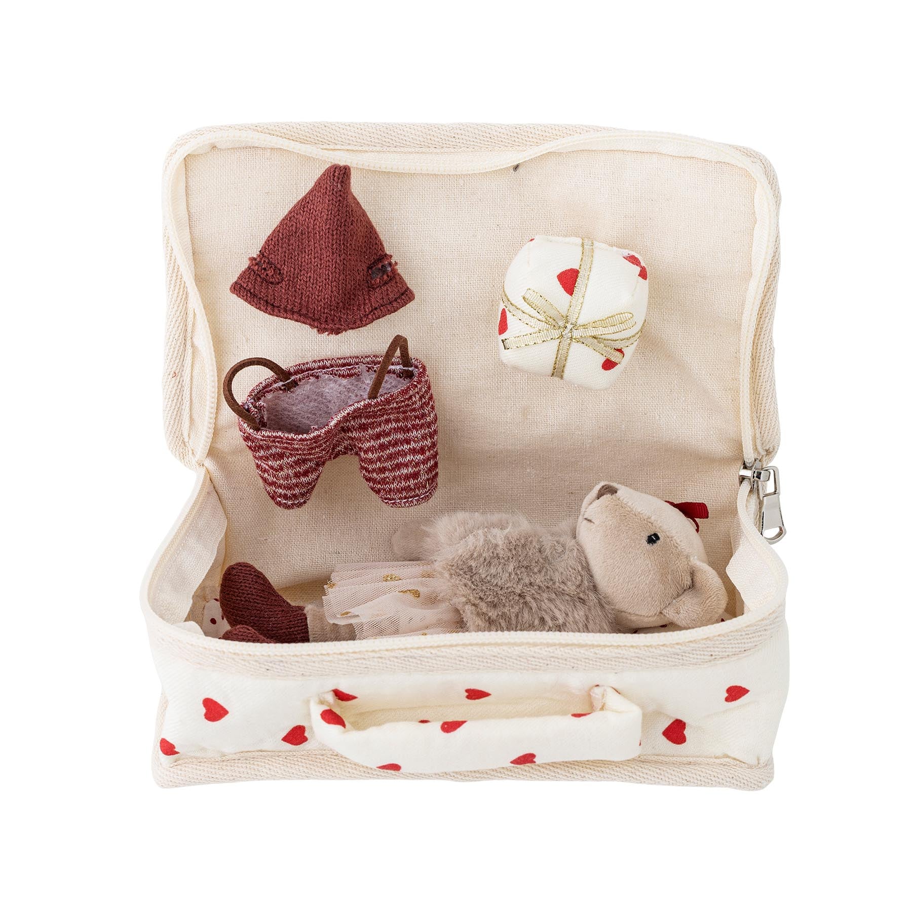 Lara Puppe, Bunt, Baumwolle in Multi präsentiert im Onlineshop von KAQTU Design AG. Zelt Kids ist von Bloomingville Mini