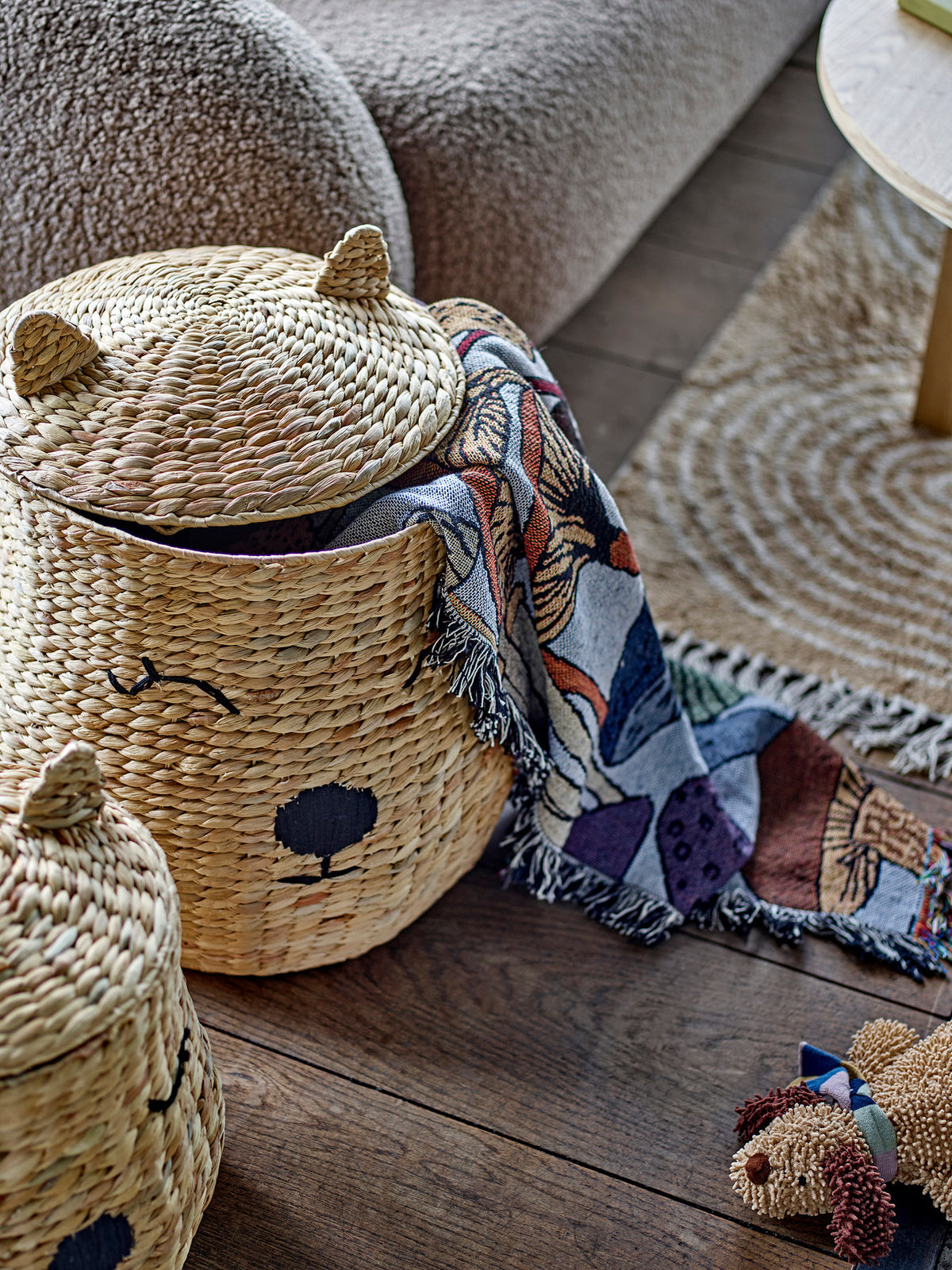 Charlie Plüschtier, Bunt, Polyester in Multi präsentiert im Onlineshop von KAQTU Design AG. Plüschtier Kids ist von Bloomingville Mini