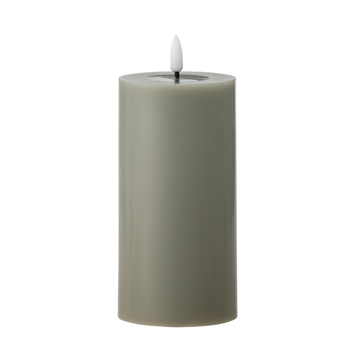 Ponza LED-Kerze, Grün, Paraffine in Green präsentiert im Onlineshop von KAQTU Design AG. Kerzen ist von Bloomingville
