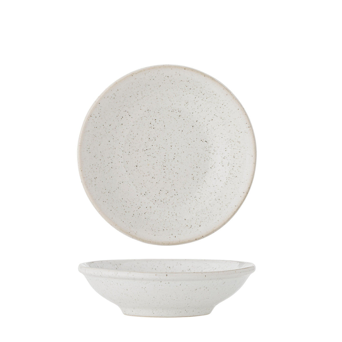 Addison Schale, Weiss, Steingut in Weiss präsentiert im Onlineshop von KAQTU Design AG. Schale ist von Bloomingville