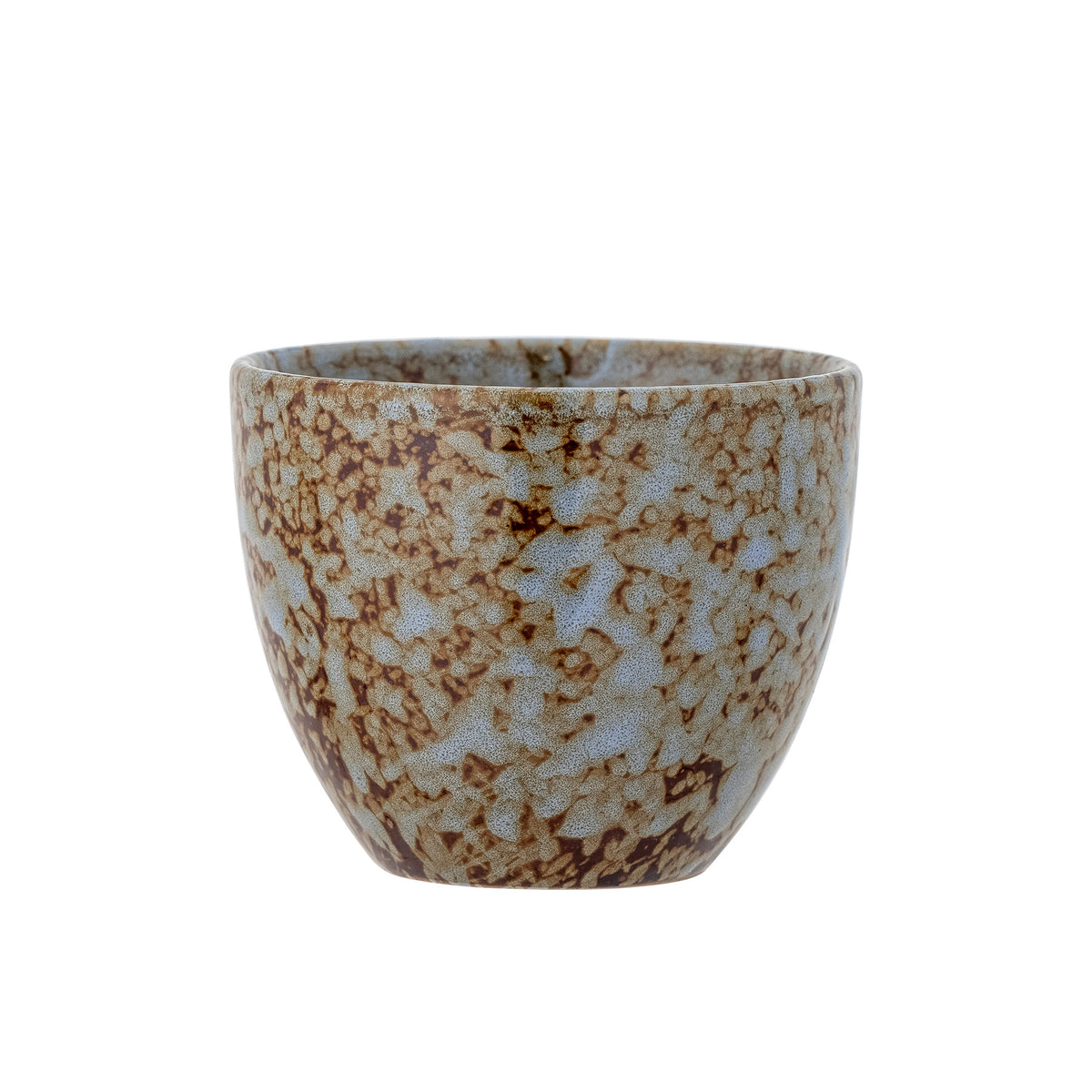 Paula Tasse, Blau, Steingut in Blau präsentiert im Onlineshop von KAQTU Design AG. Tasse ist von Bloomingville
