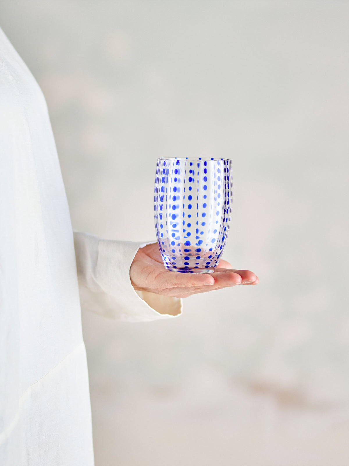 Brinley Trinkglas, Blau, Glas in Blau präsentiert im Onlineshop von KAQTU Design AG. Trinkgläser ist von Bloomingville