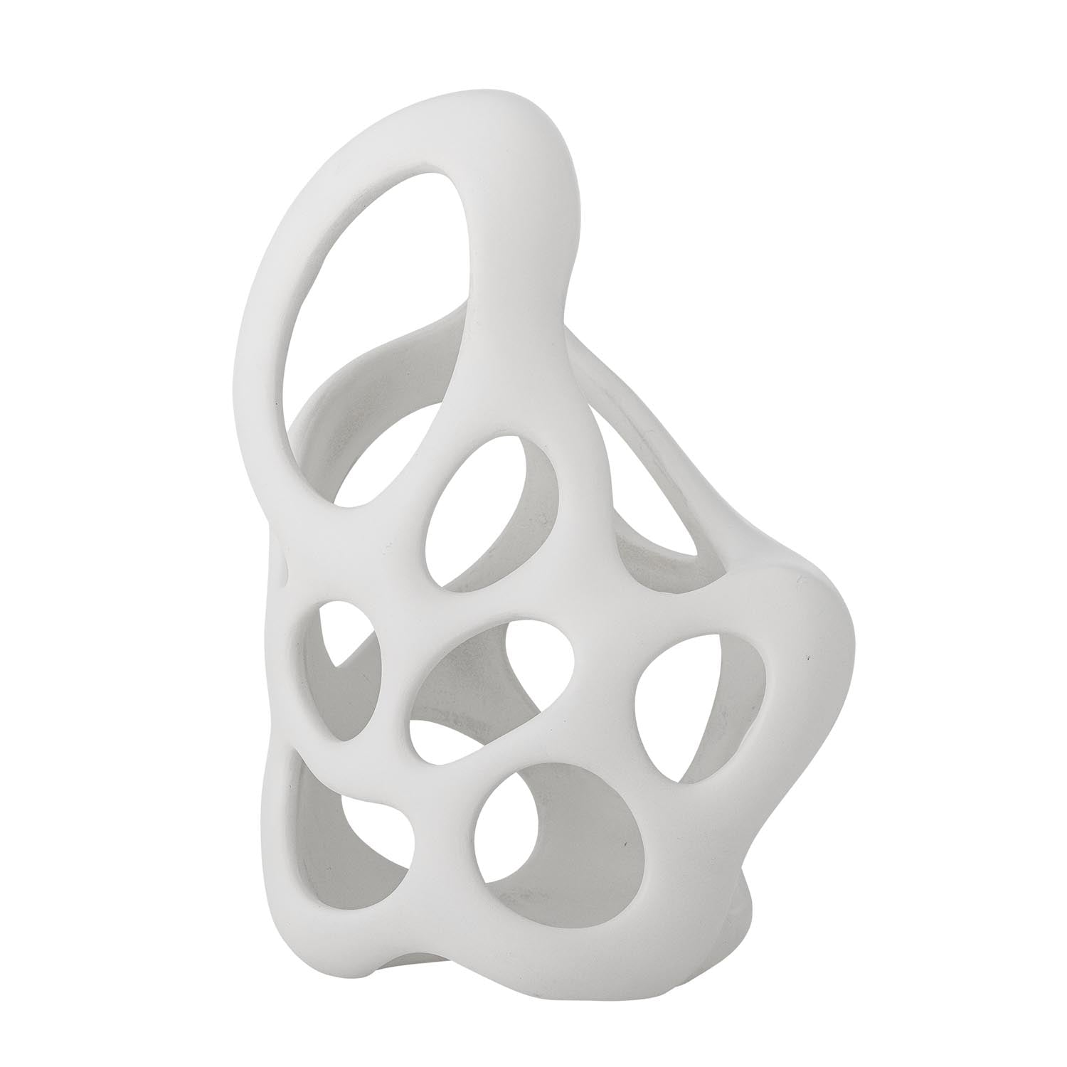 Chanet Deko, Weiss, Polyresin in Weiss präsentiert im Onlineshop von KAQTU Design AG. Kunstgegenstände ist von Bloomingville