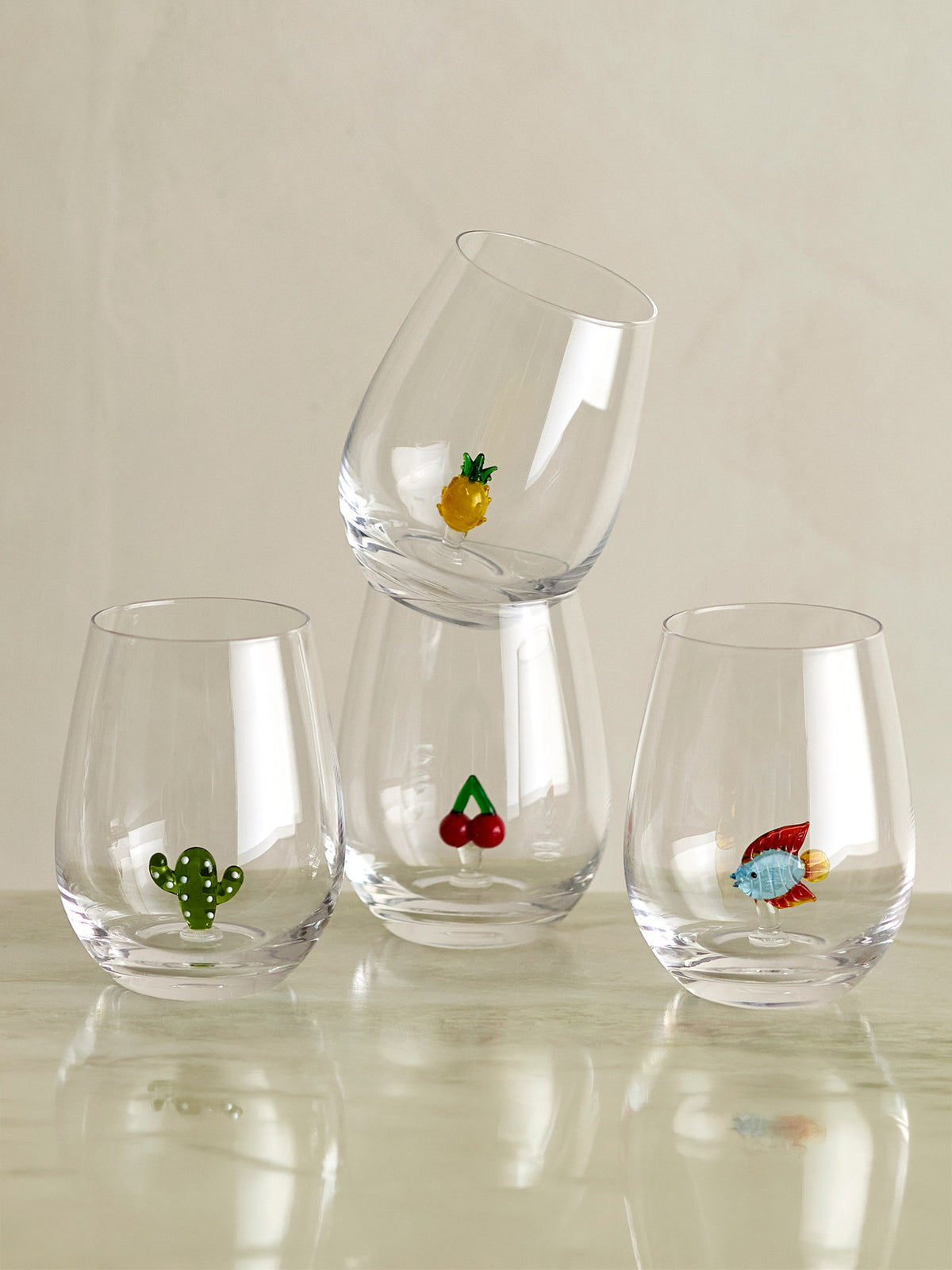 Misa Trinkglas, Multipack, Klar, Glas in Klar präsentiert im Onlineshop von KAQTU Design AG. Glas ist von Bloomingville